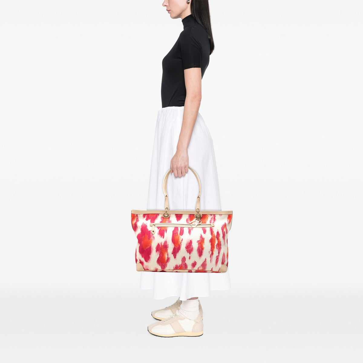 Dior Large Printed Canvas St Tropez Tote