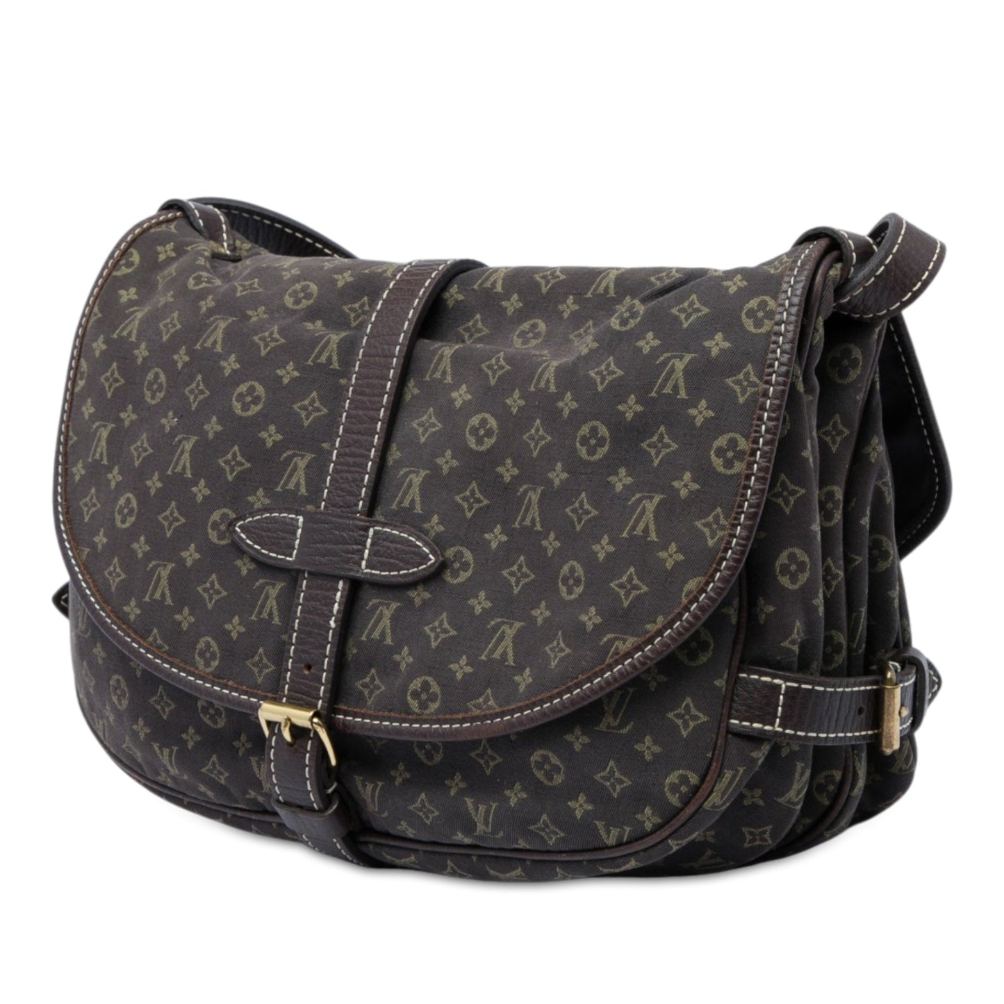 Louis Vuitton Monogram Mini Lin Saumur 30
