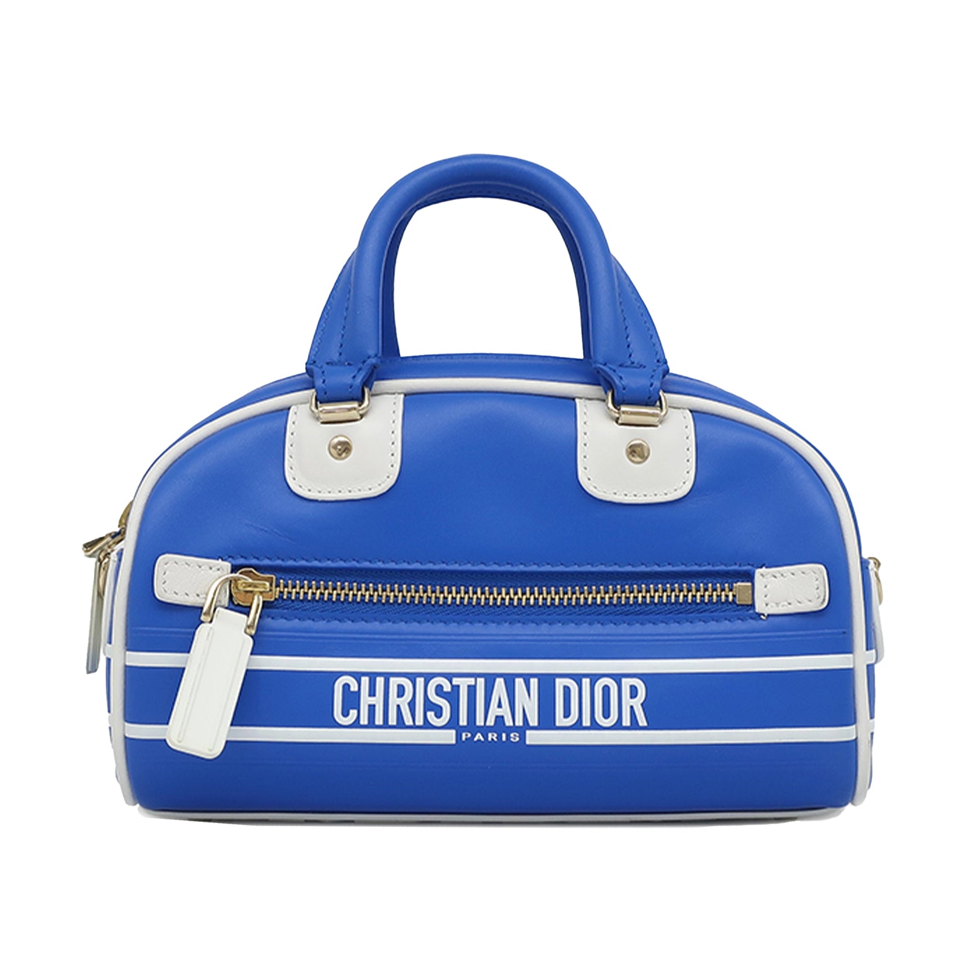 Dior Mini Leather Vibe Bowling Bag