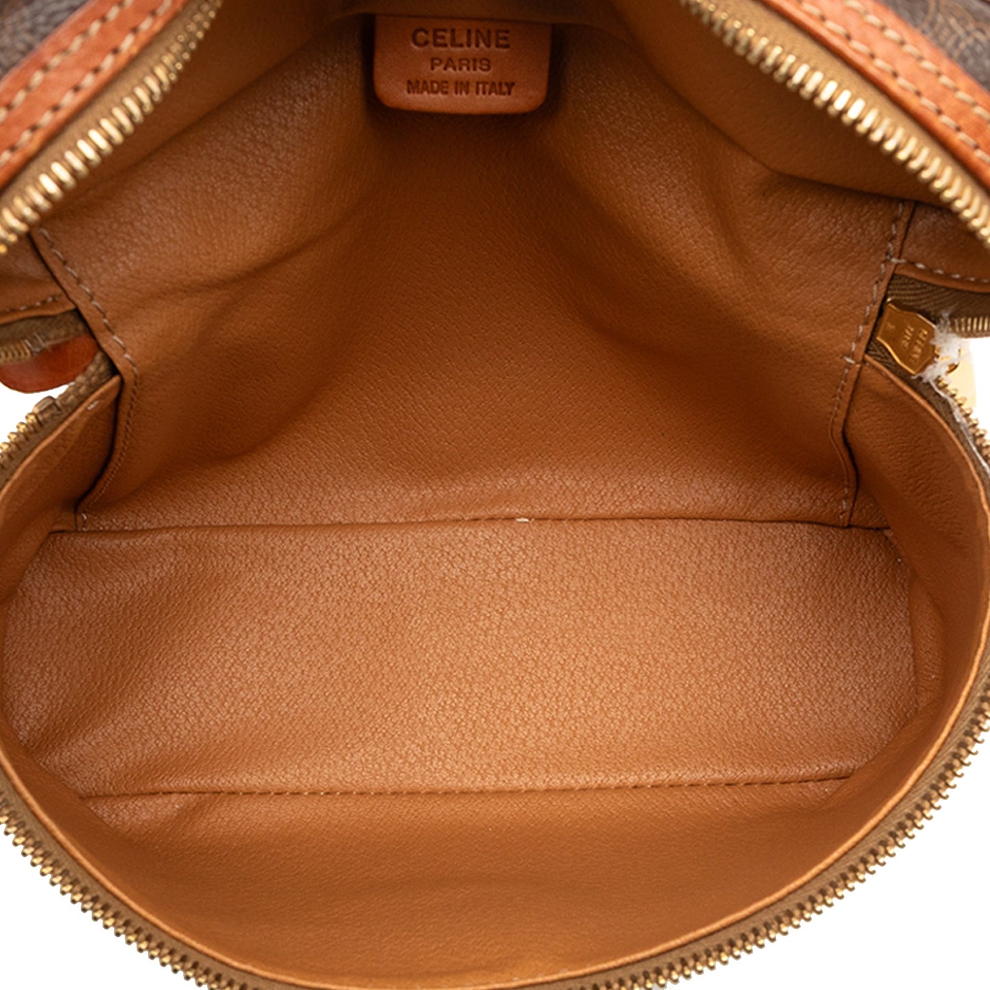 Celine Macadam Coated Canvas Vanity Bag