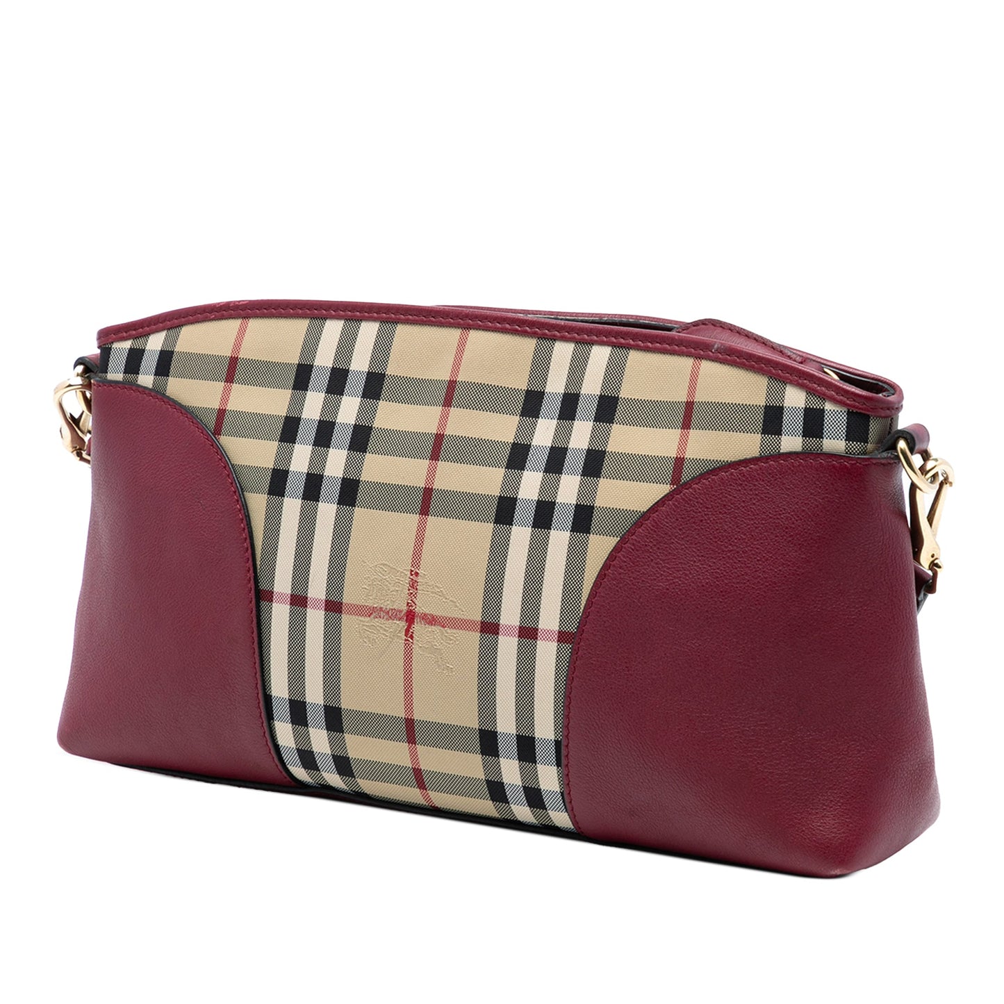 Burberry Haymarket Check Coated Canvas Chichester Crossbody