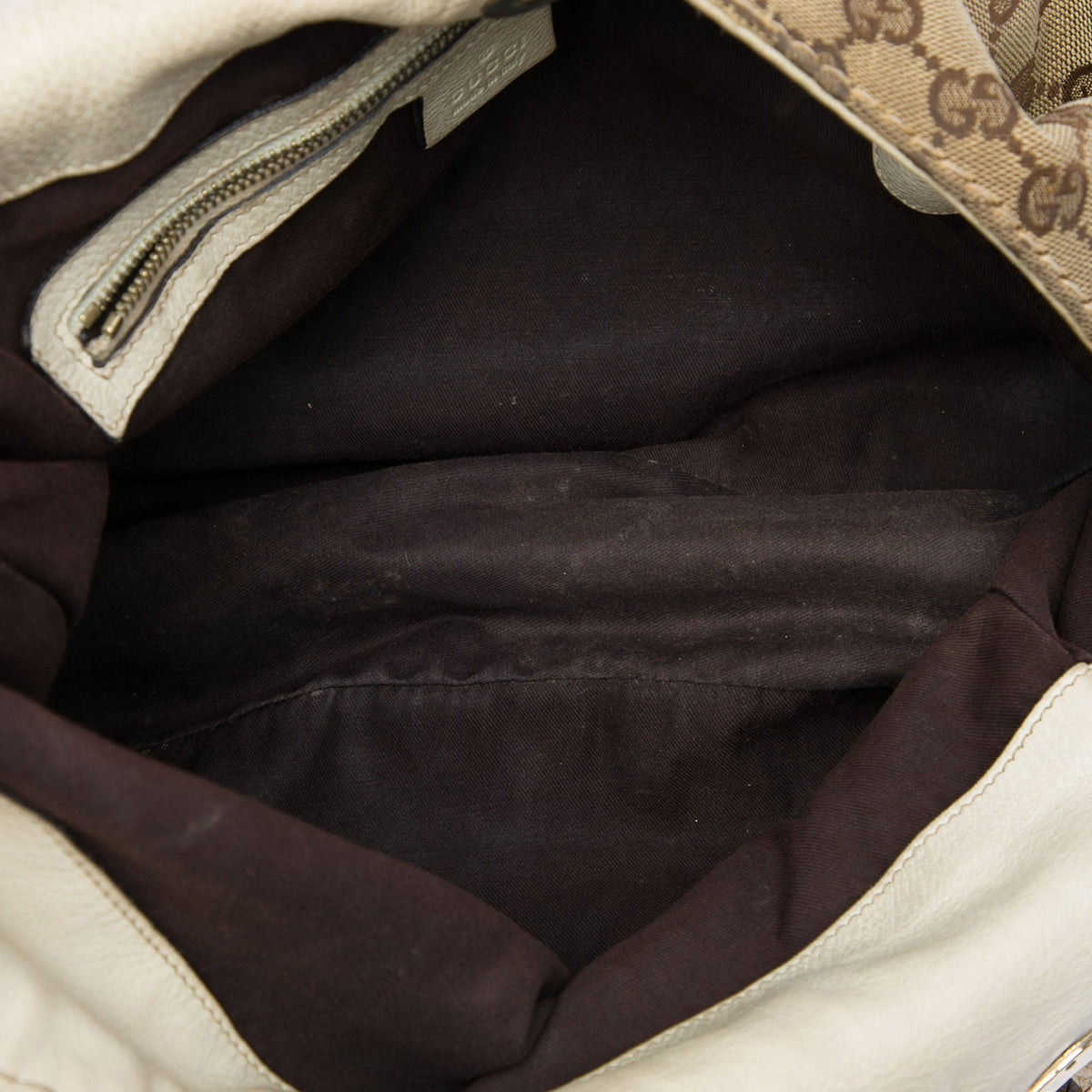Gucci GG Canvas Charlotte Crossbody — Beige