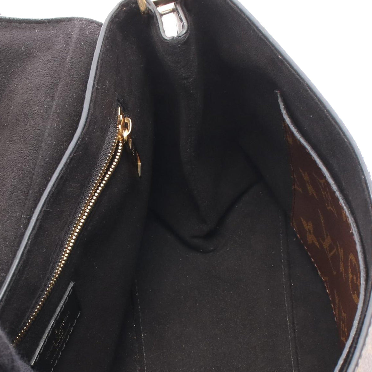 Louis Vuitton Monogram One Handle Flap MM Satchel — Brown
