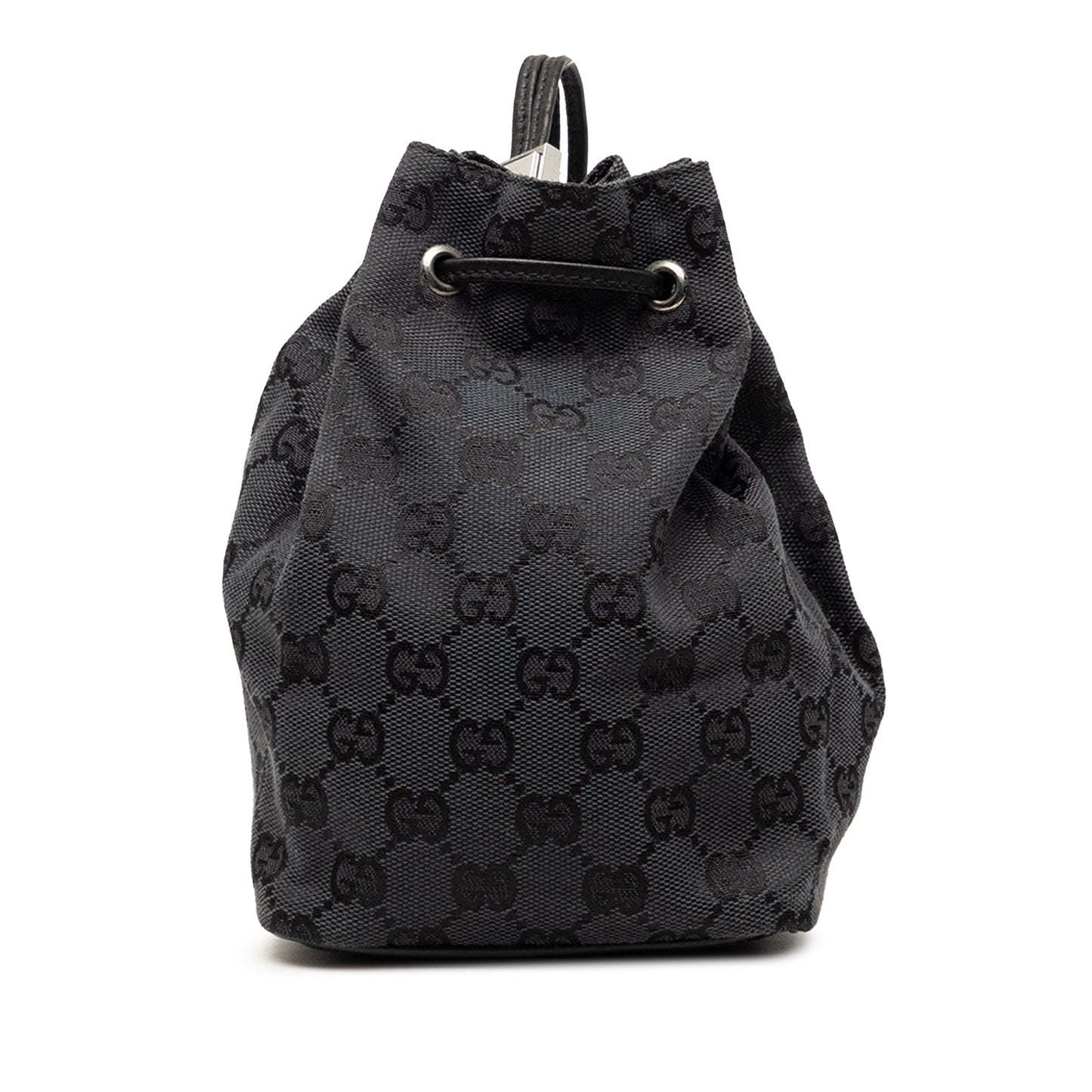 Gucci GG Canvas Drawstring Bucket Bag
