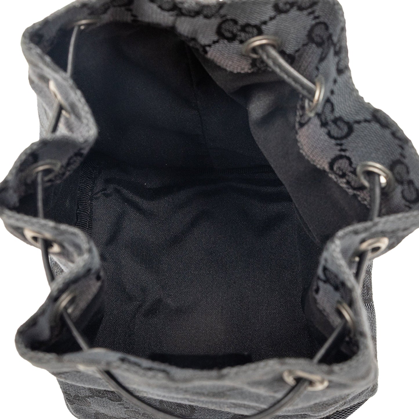 Gucci GG Canvas Drawstring Bucket Bag