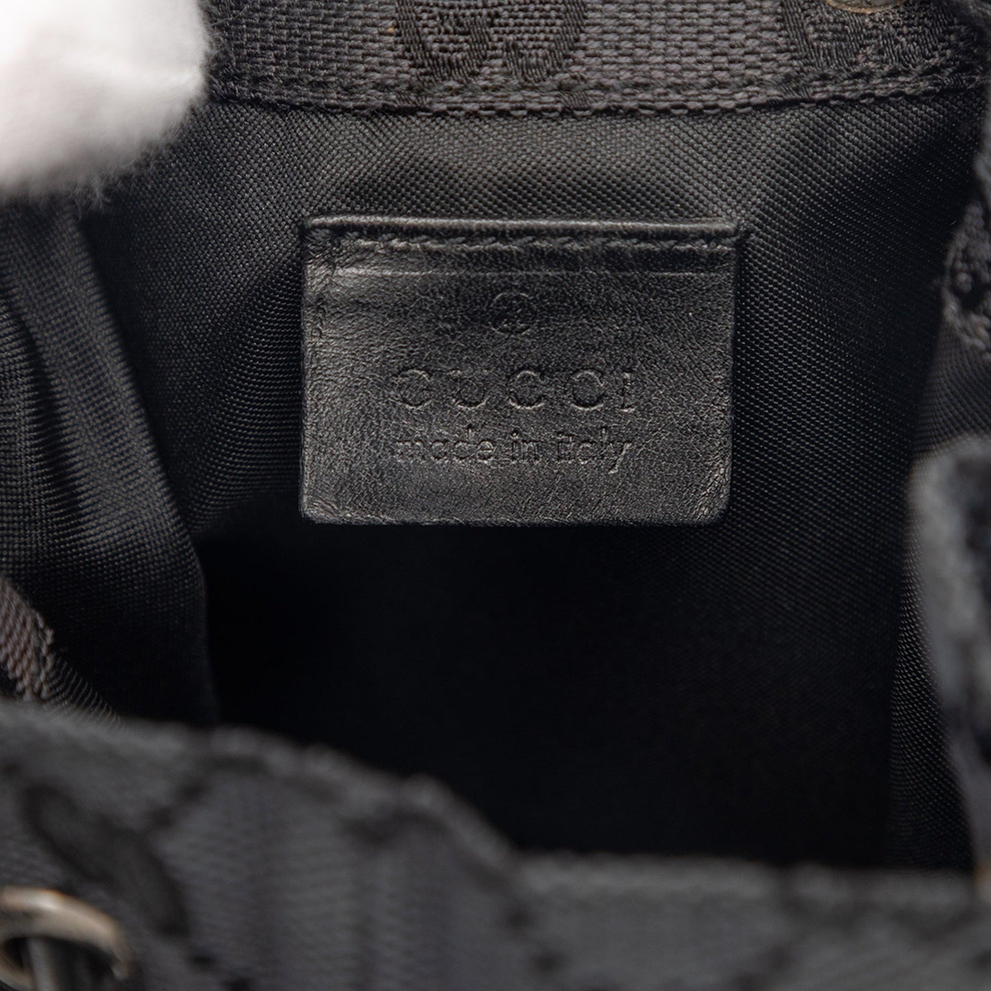 Gucci GG Canvas Drawstring Bucket Bag