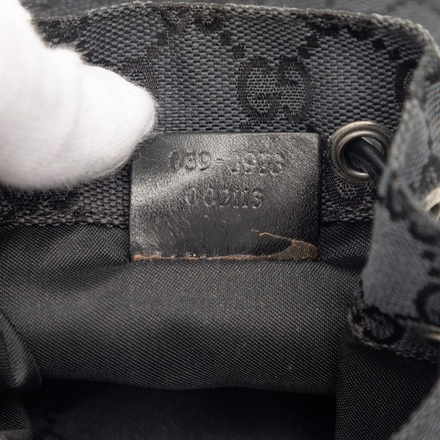 Gucci GG Canvas Drawstring Bucket Bag