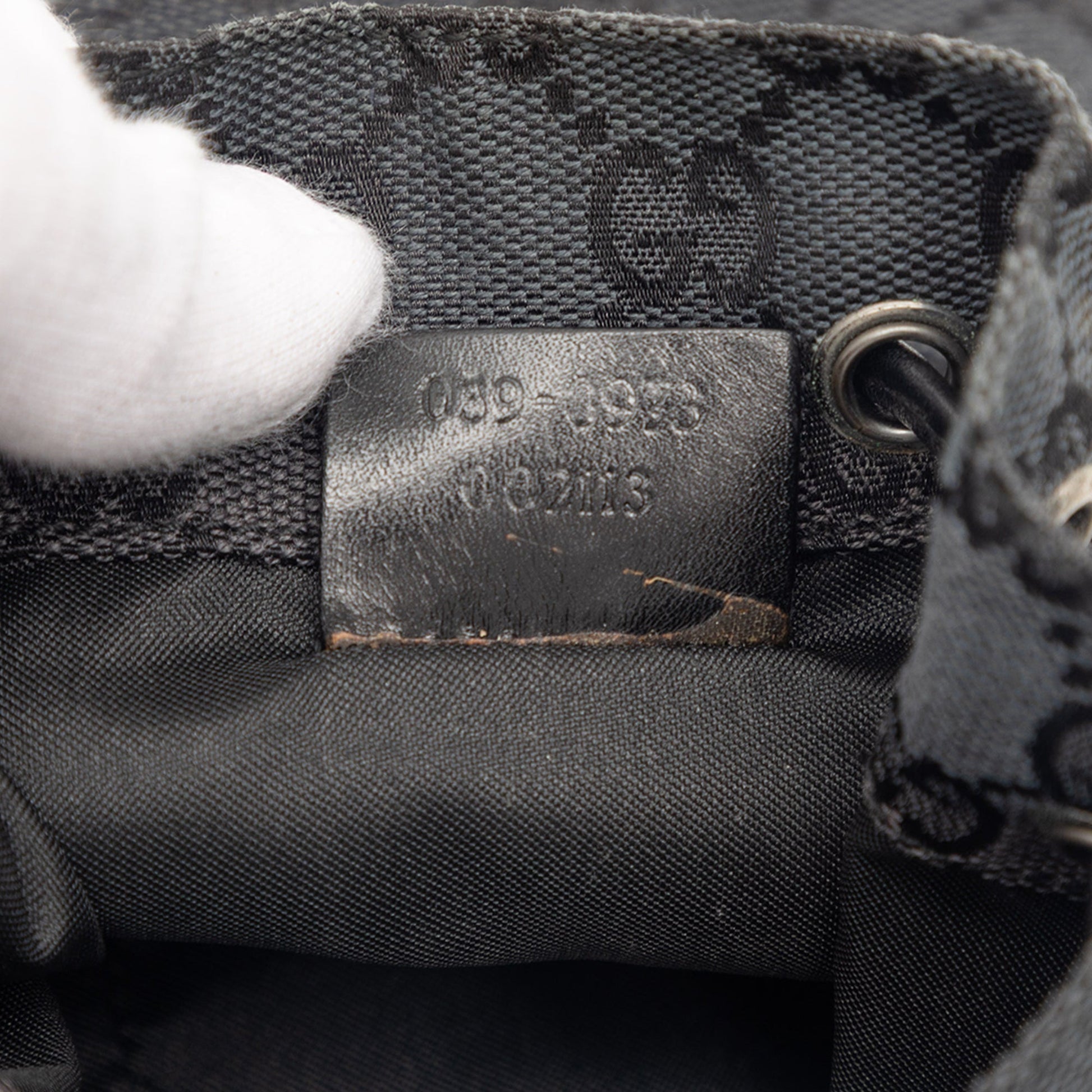 Gucci GG Canvas Drawstring Bucket Bag