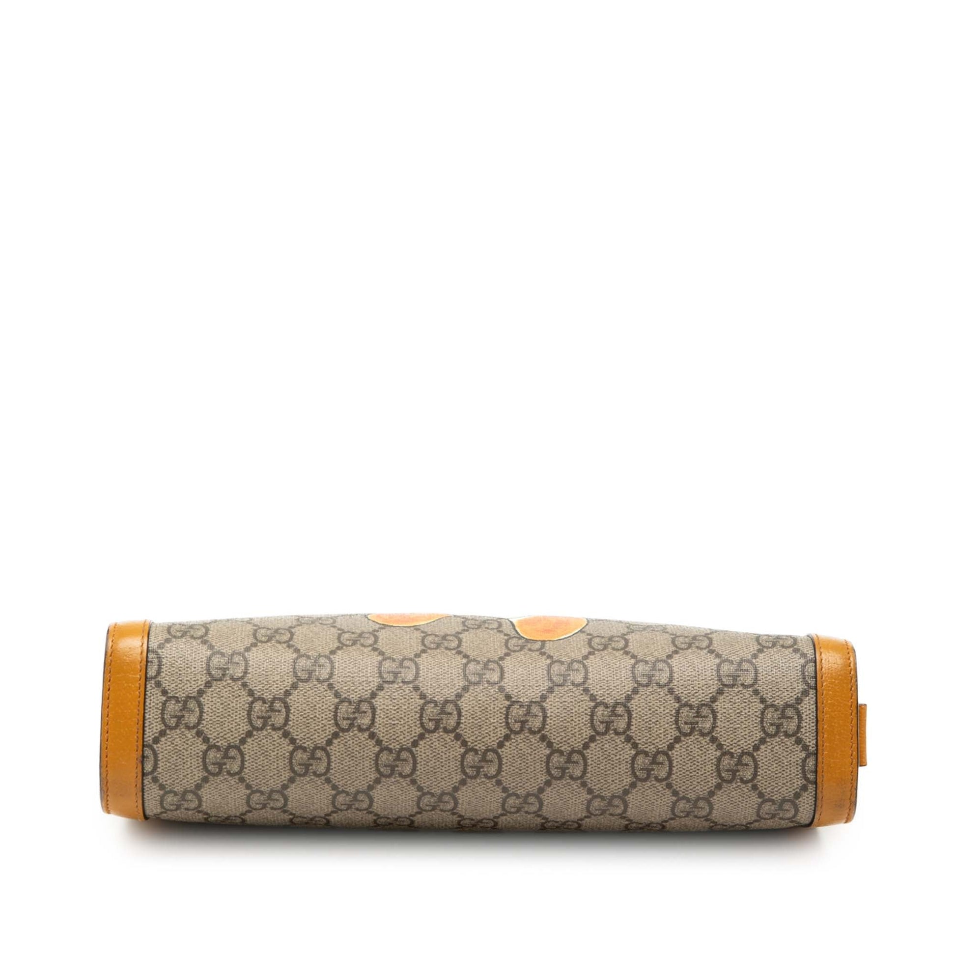 Gucci Kai GG Supreme Teddy Bear Clutch