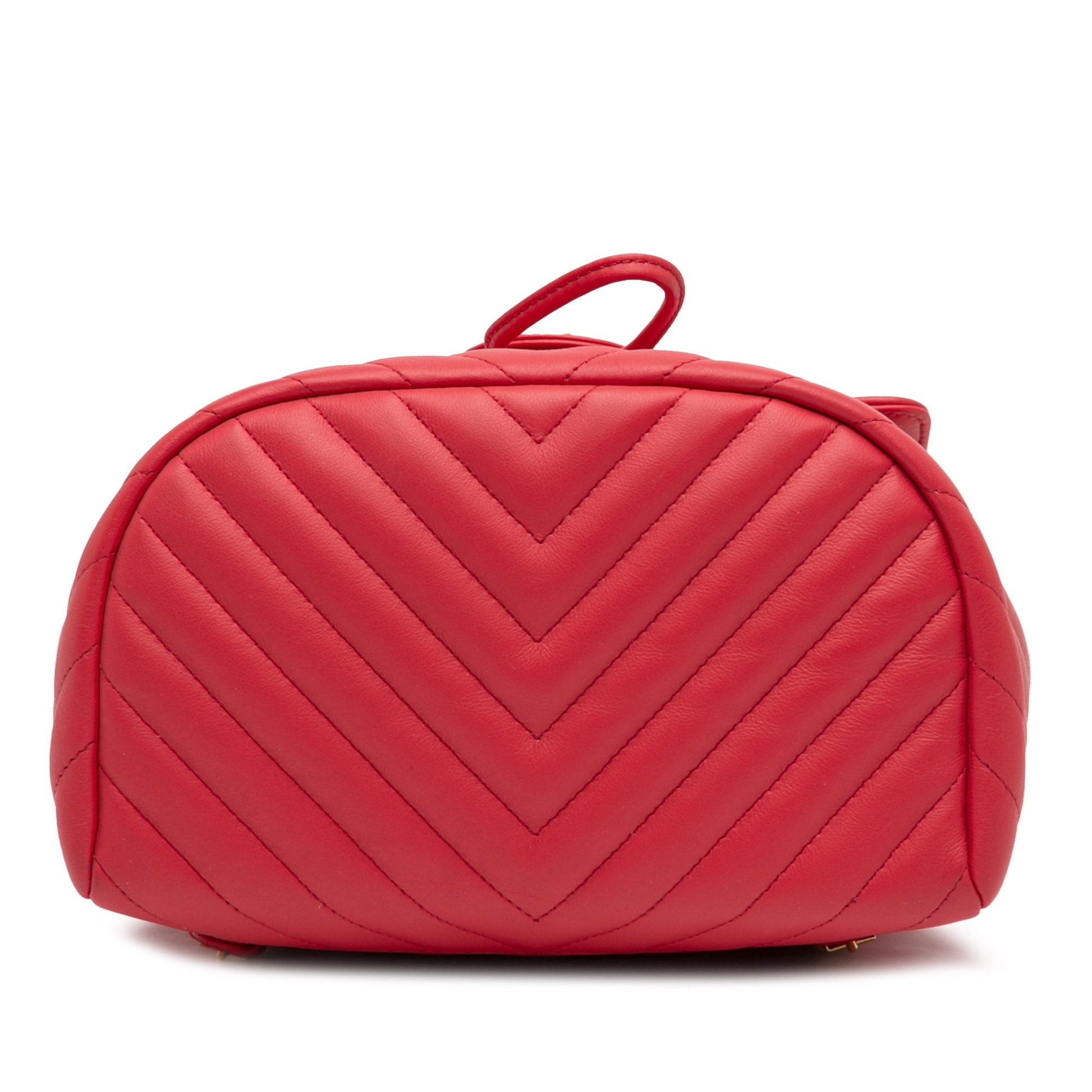 Chanel Small Chevron Calfskin Urban Spirit Backpack