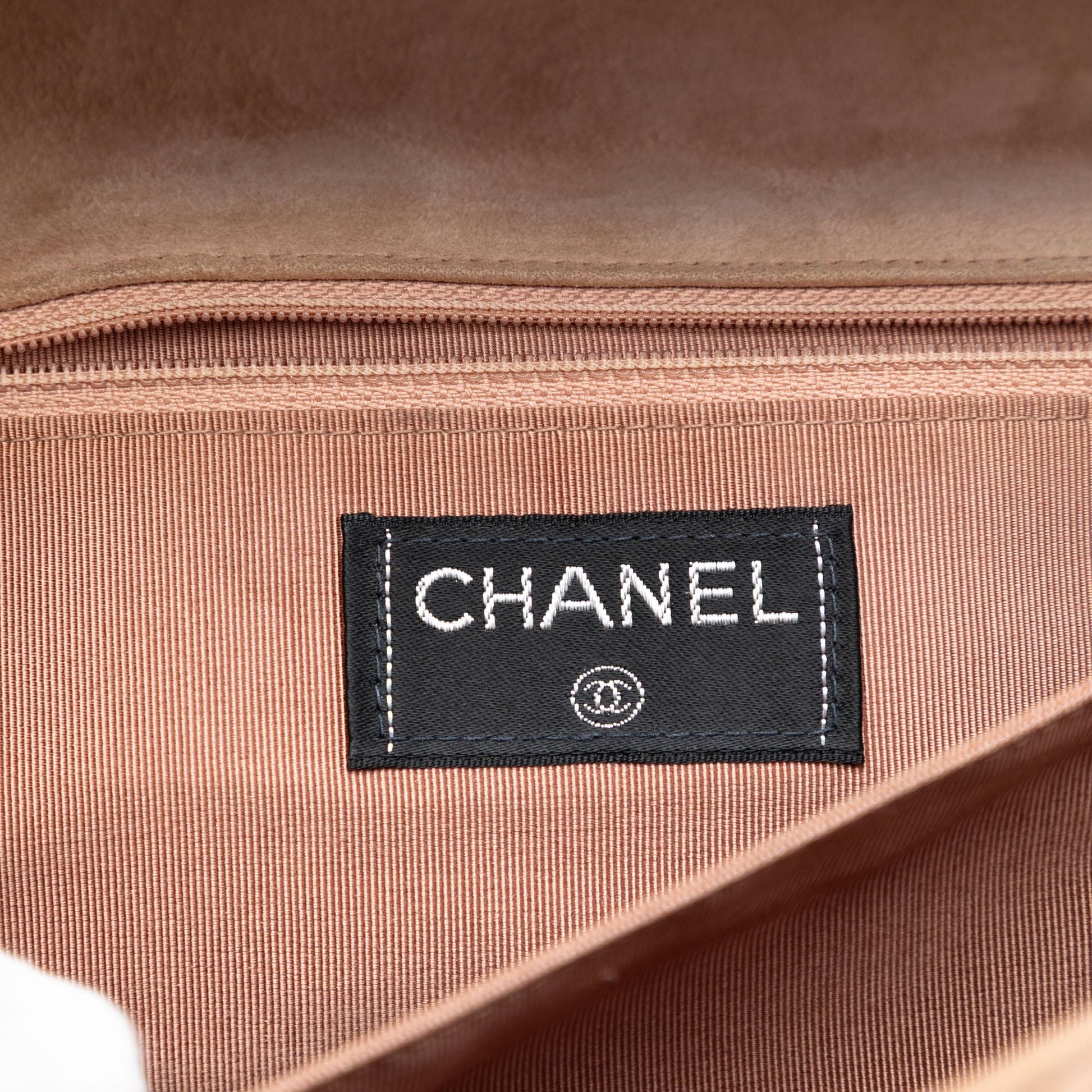 Chanel Choco Bar Suede Mademoiselle Turnlock Flap