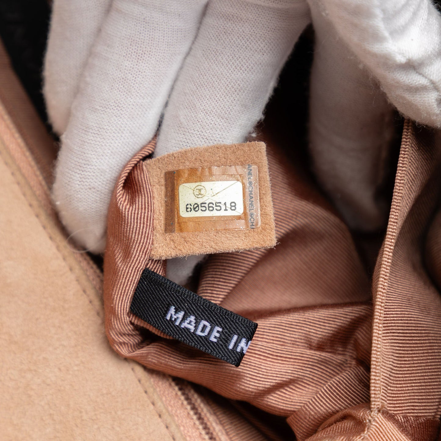 Chanel Choco Bar Suede Mademoiselle Turnlock Flap