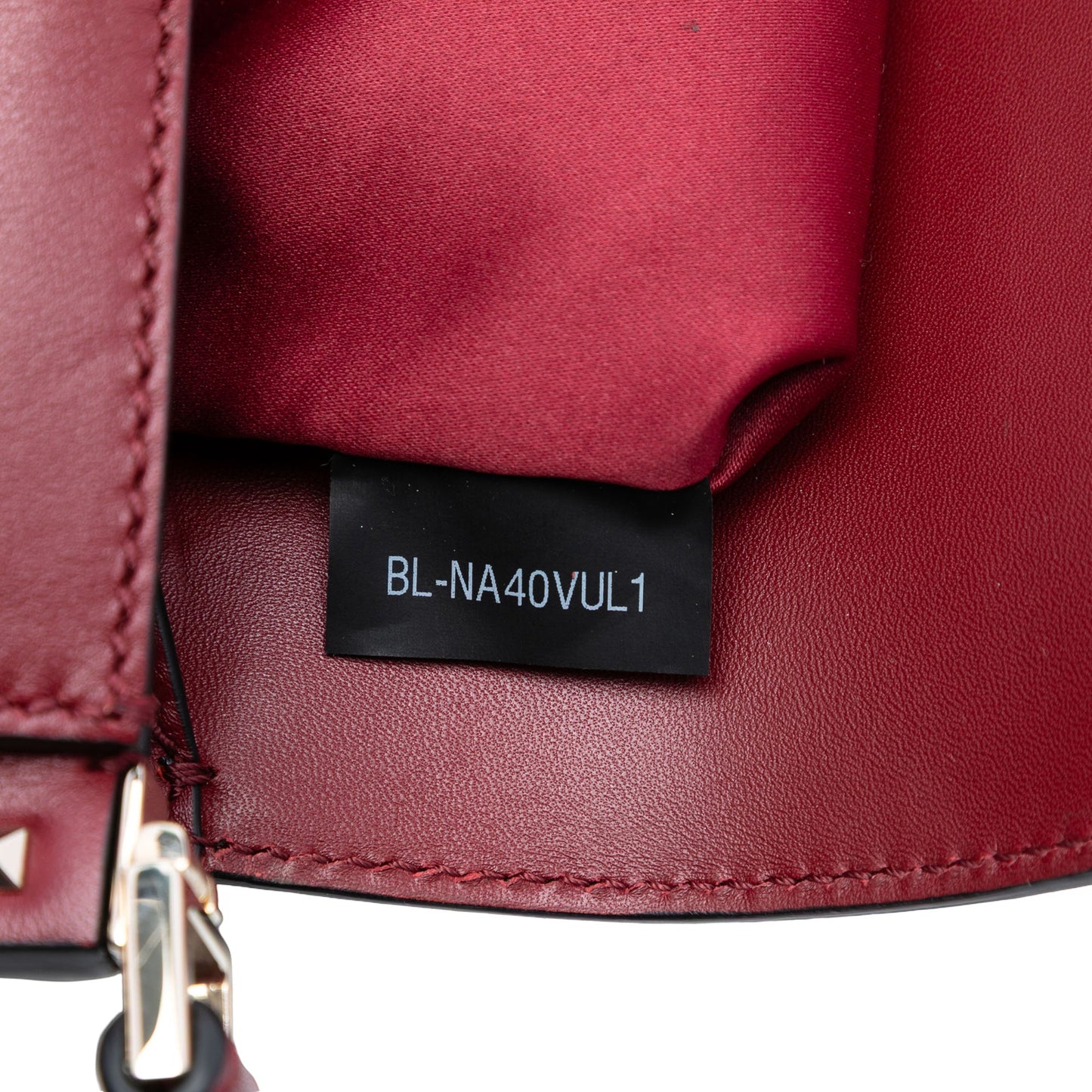 Valentino Leather Rockstud Flap Shoulder Bag