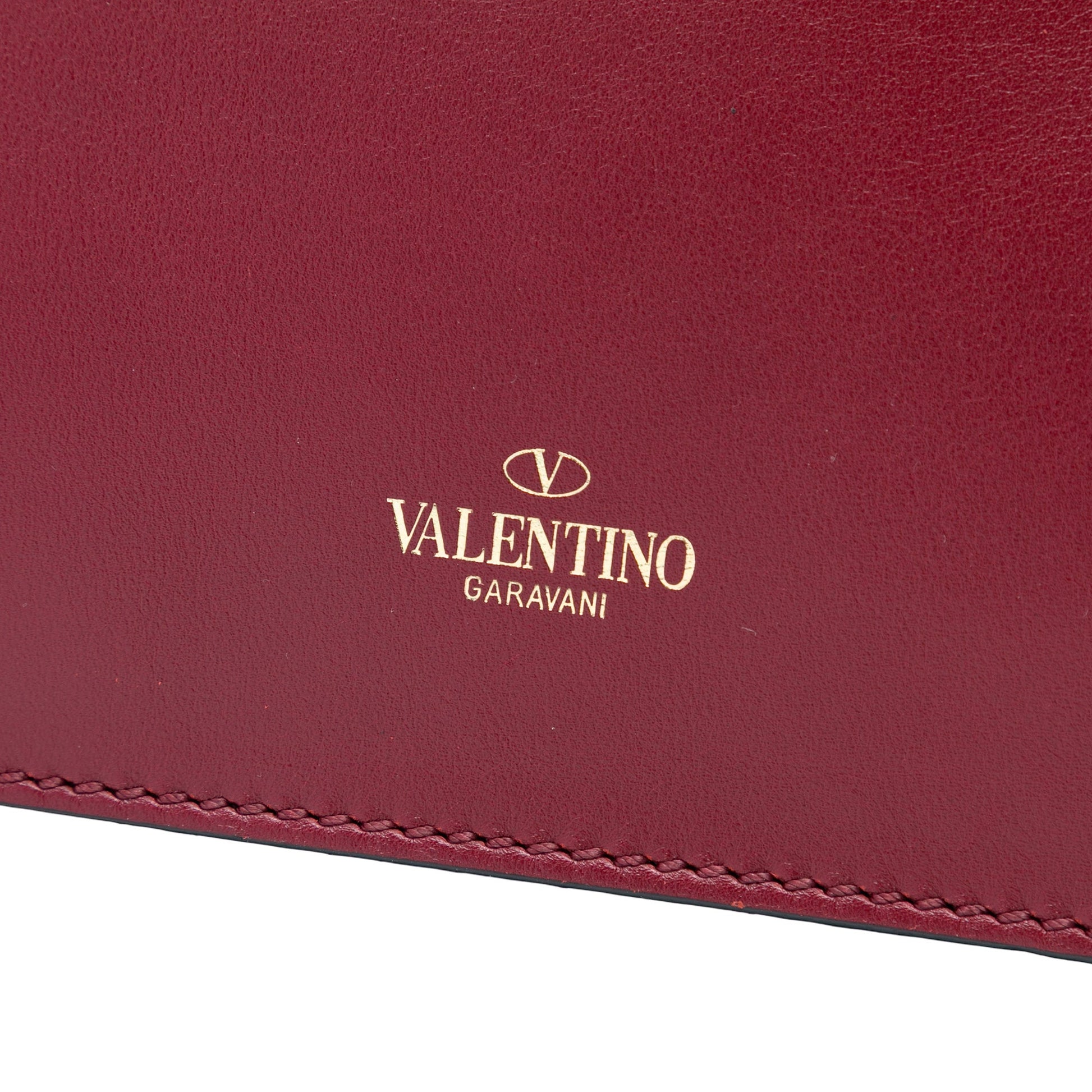 Valentino Leather Rockstud Flap Shoulder Bag
