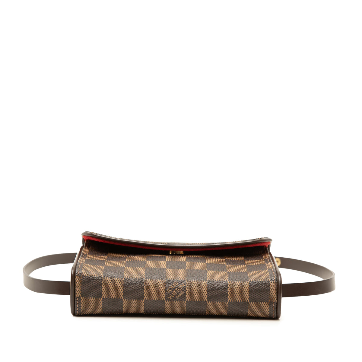 Louis Vuitton Damier Ebene Florentine Pochette — Brown