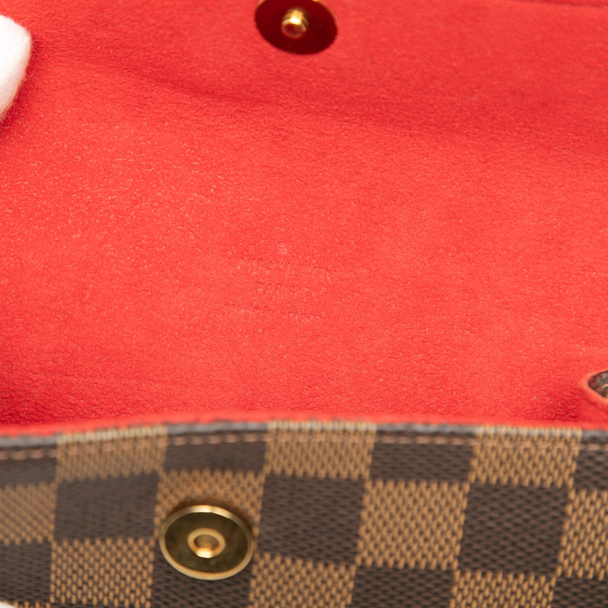 Louis Vuitton Damier Ebene Florentine Pochette — Brown
