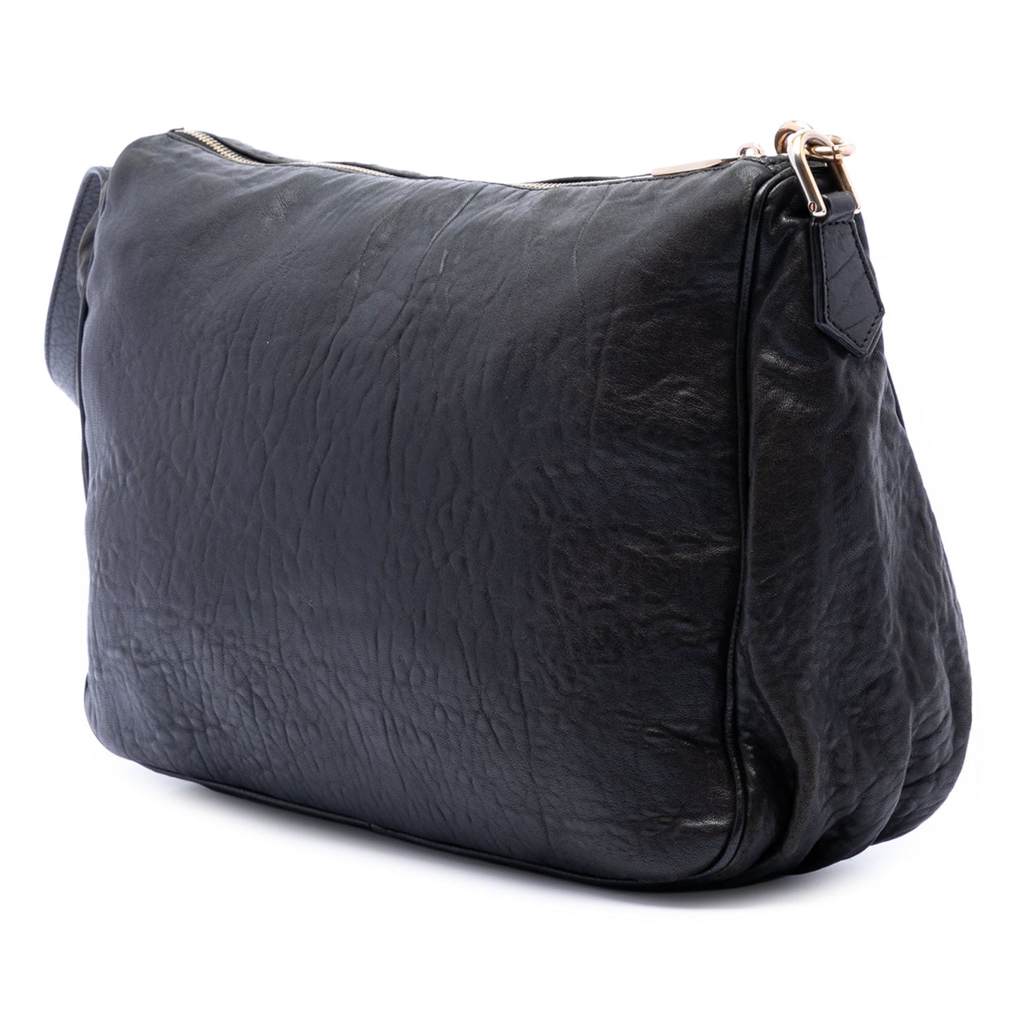 Fendi Large Leather Mia Crossbody