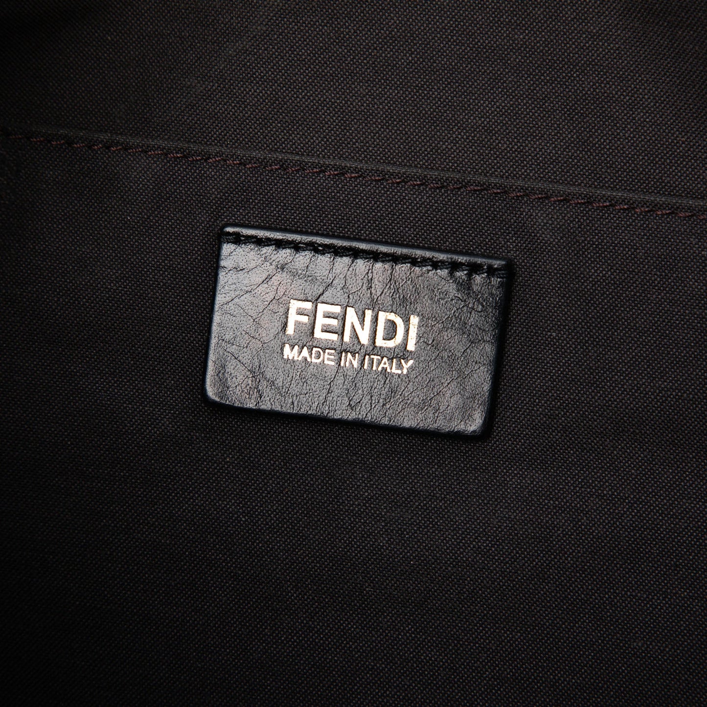 Fendi Large Leather Mia Crossbody