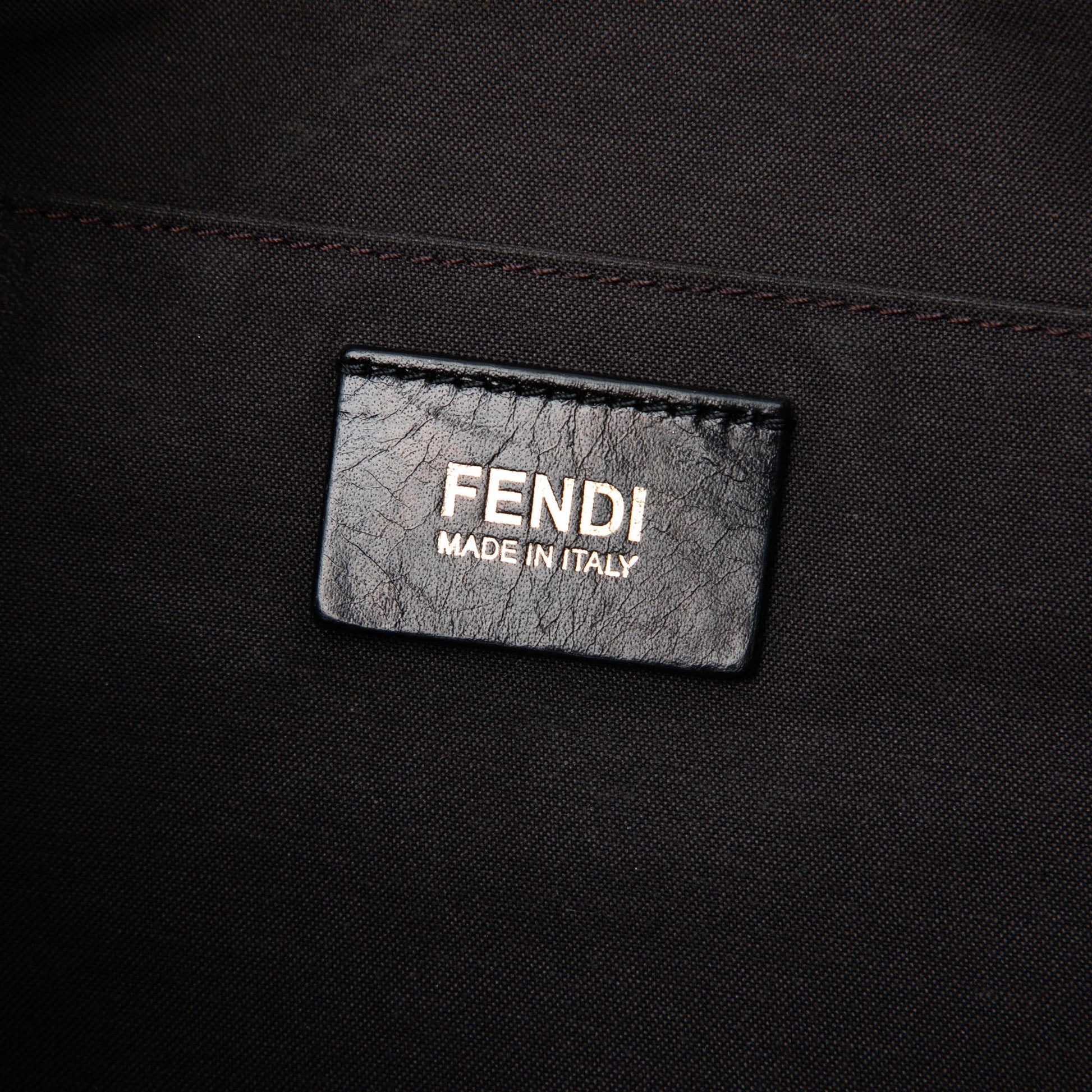 Fendi Large Leather Mia Crossbody