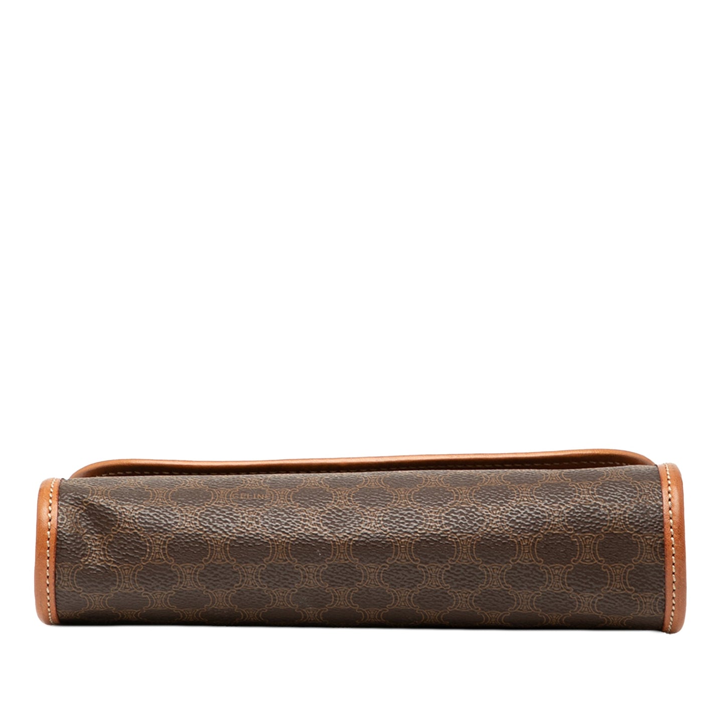 Celine Macadam Coated Canvas Clutch
