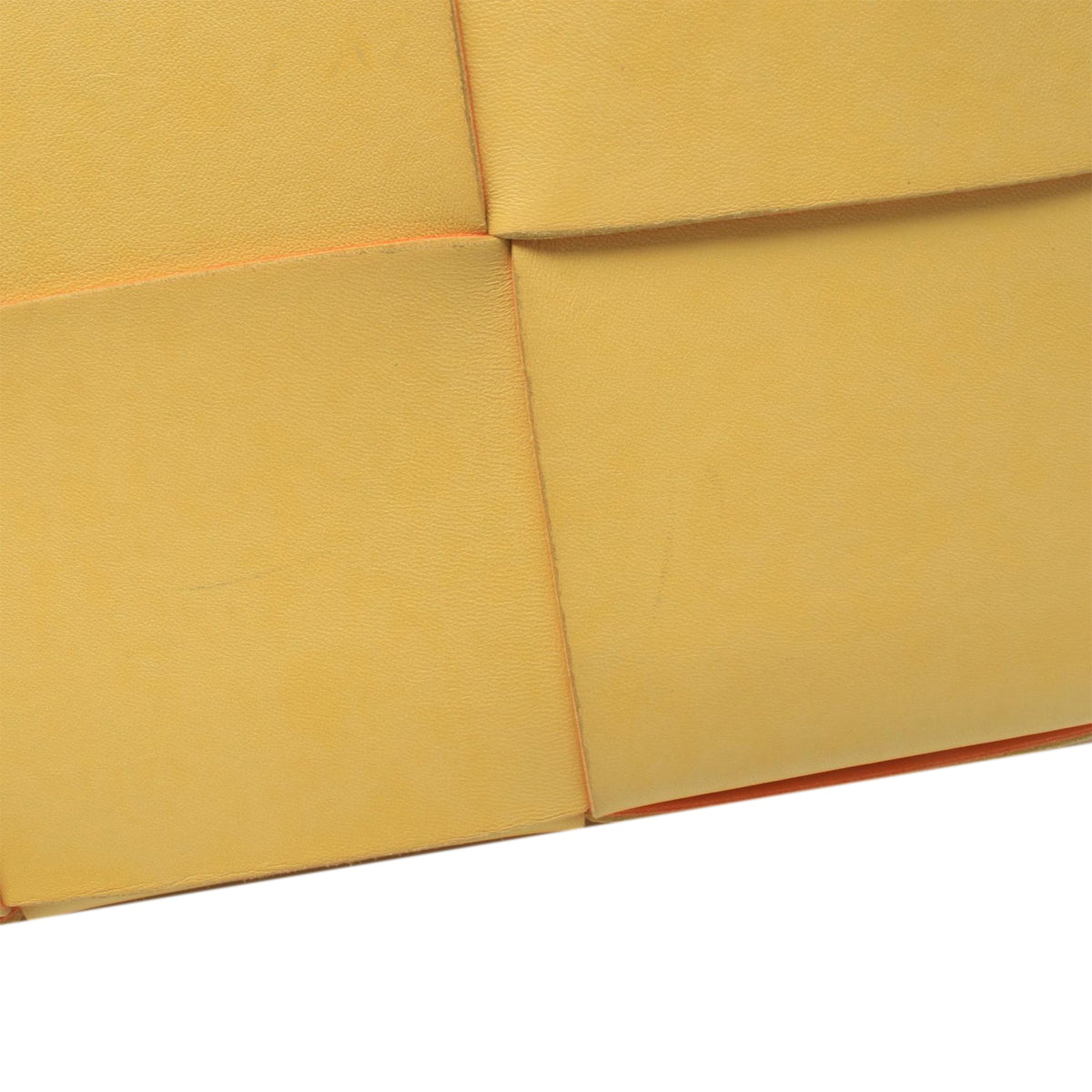Bottega Veneta Small Nappa Maxi Intrecciato Arco Tote — Yellow