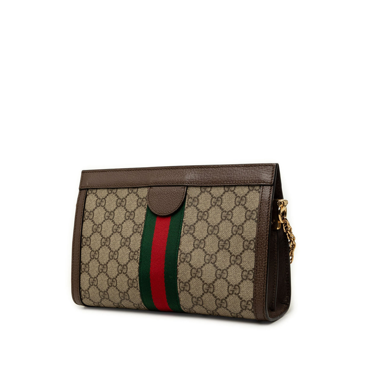 Gucci Small GG Supreme Web Ophidia Chain Crossbody