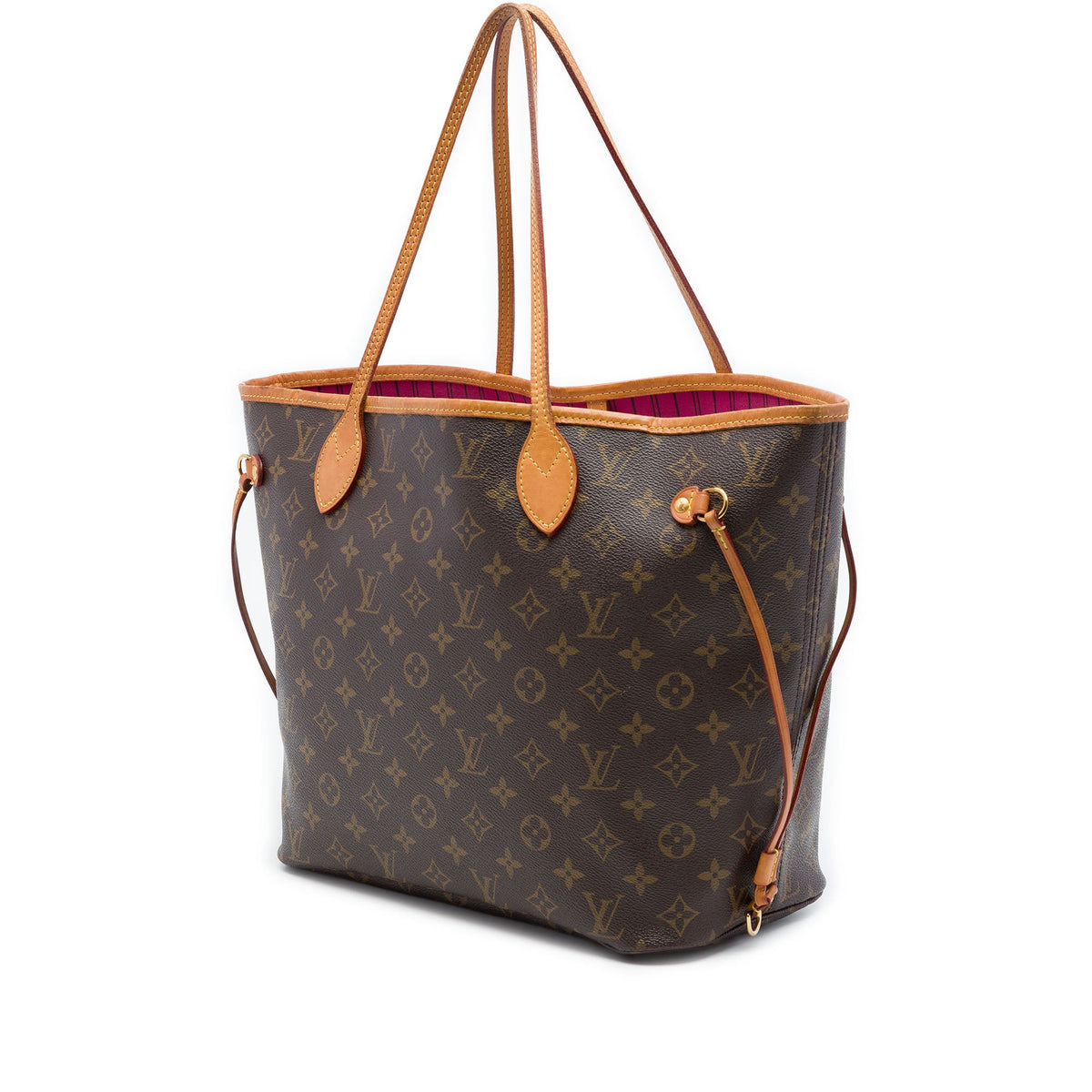 Louis Vuitton Monogram Neverfull MM — Brown