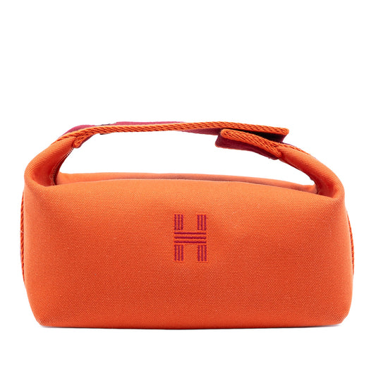 Hermès Small Toile Bride A Brac Case