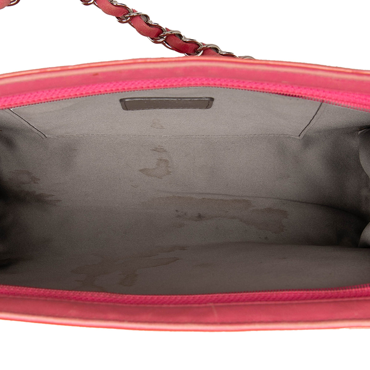 Chanel Quilted Patent Embossed Lucky Symbols Pochette