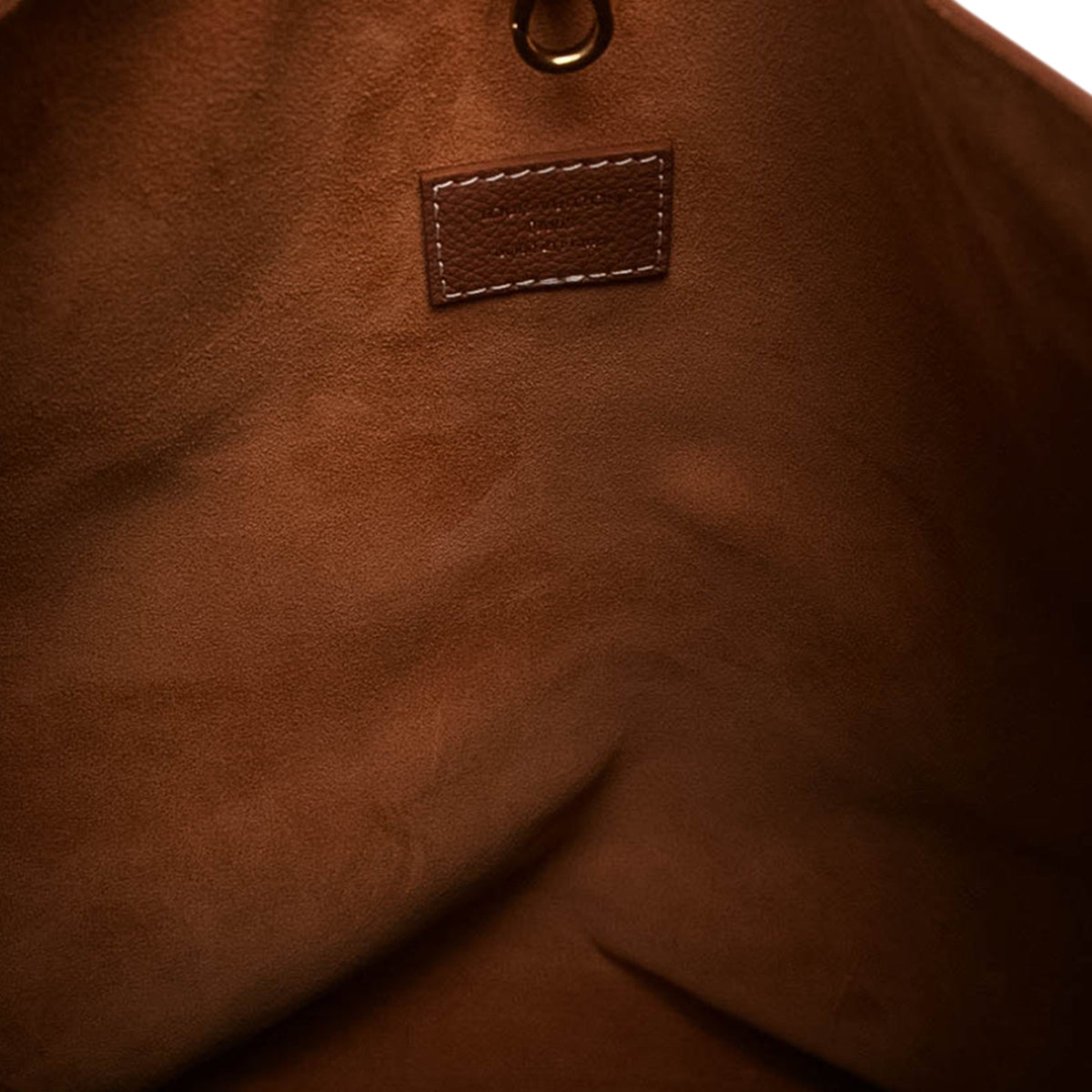 Louis Vuitton Grained Calfskin Low Key Hobo MM — Brown