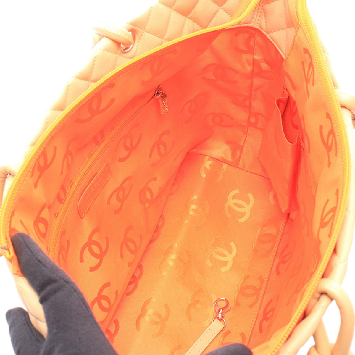 Chanel Cambon Ligne Tote — Pink