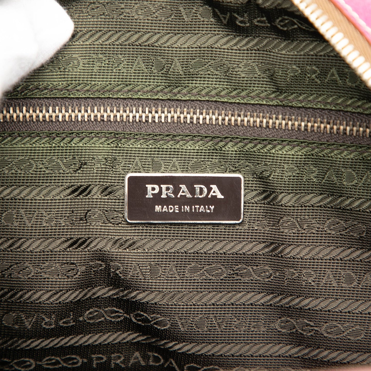 Prada Cinghiale Bauletto Handbag