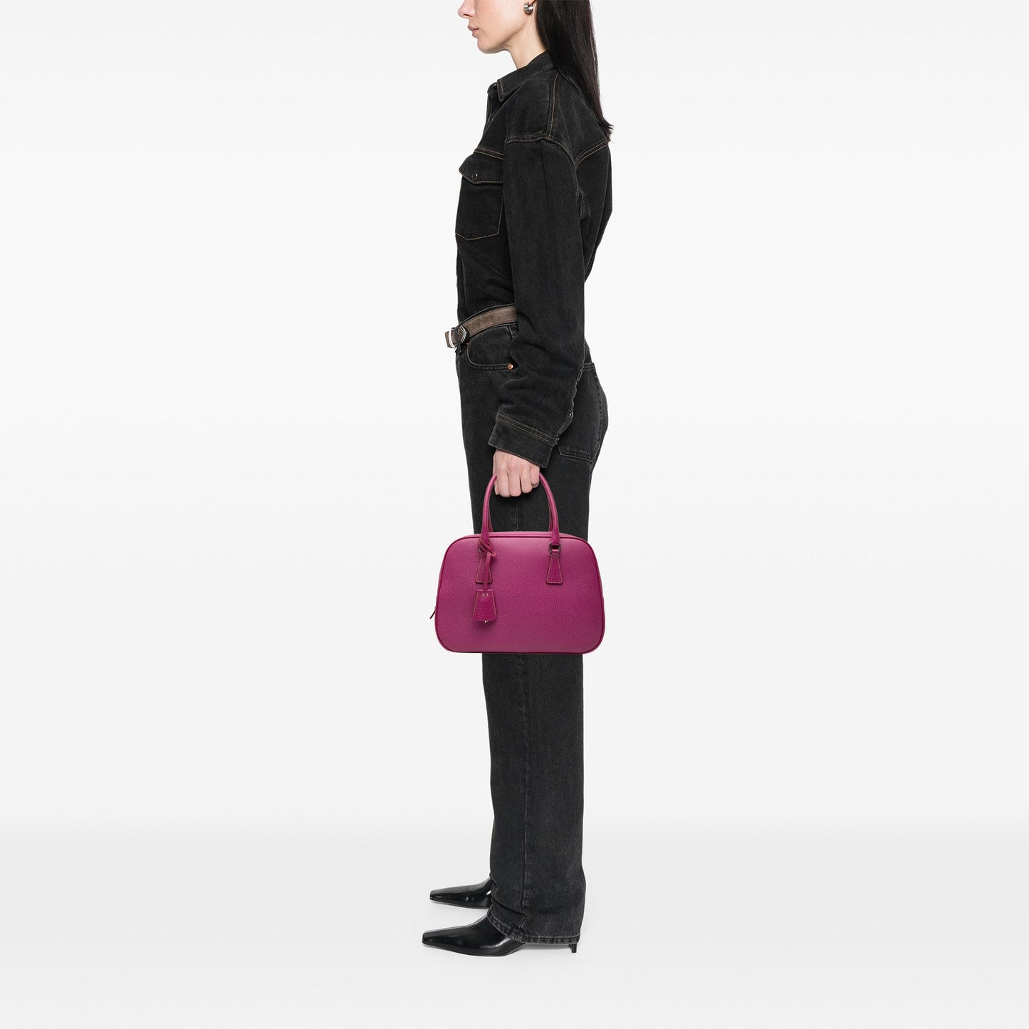 Prada Cinghiale Bauletto Handbag