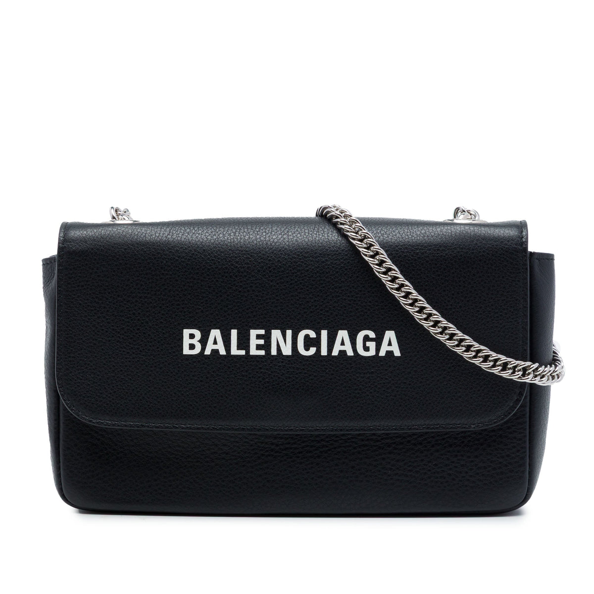 Balenciaga Leather Everyday Wallet on Chain