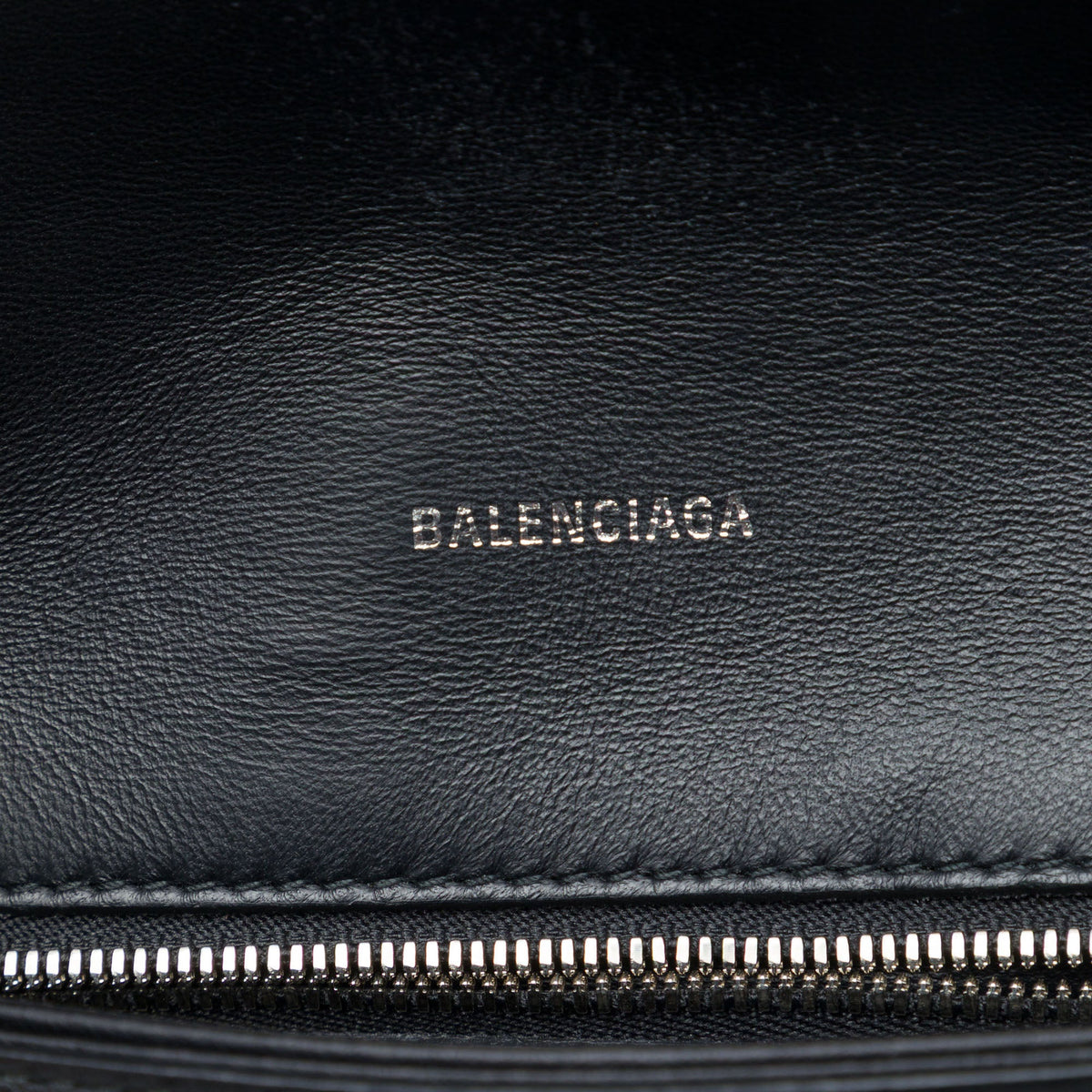 Balenciaga Leather Everyday Wallet on Chain