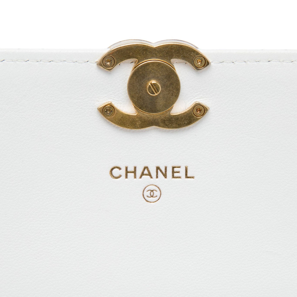 Chanel Quilted Lambskin Candy Chain Clutch with Chain