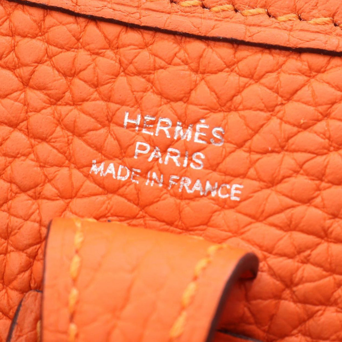 Hermès Clemence Evelyne I Amazone 16 — Orange