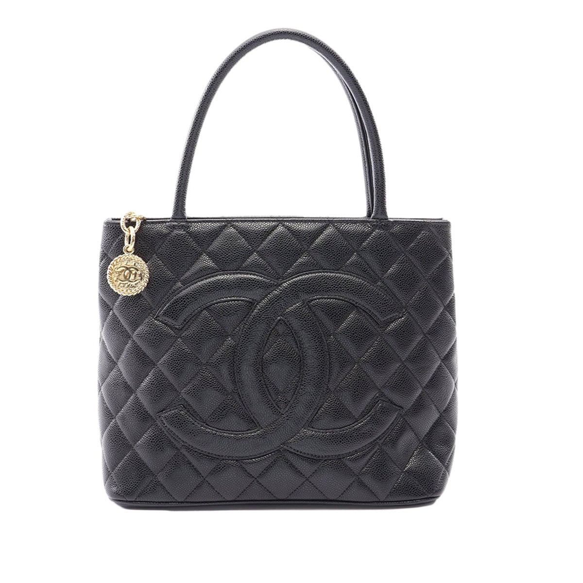 Chanel Caviar Medallion Tote
