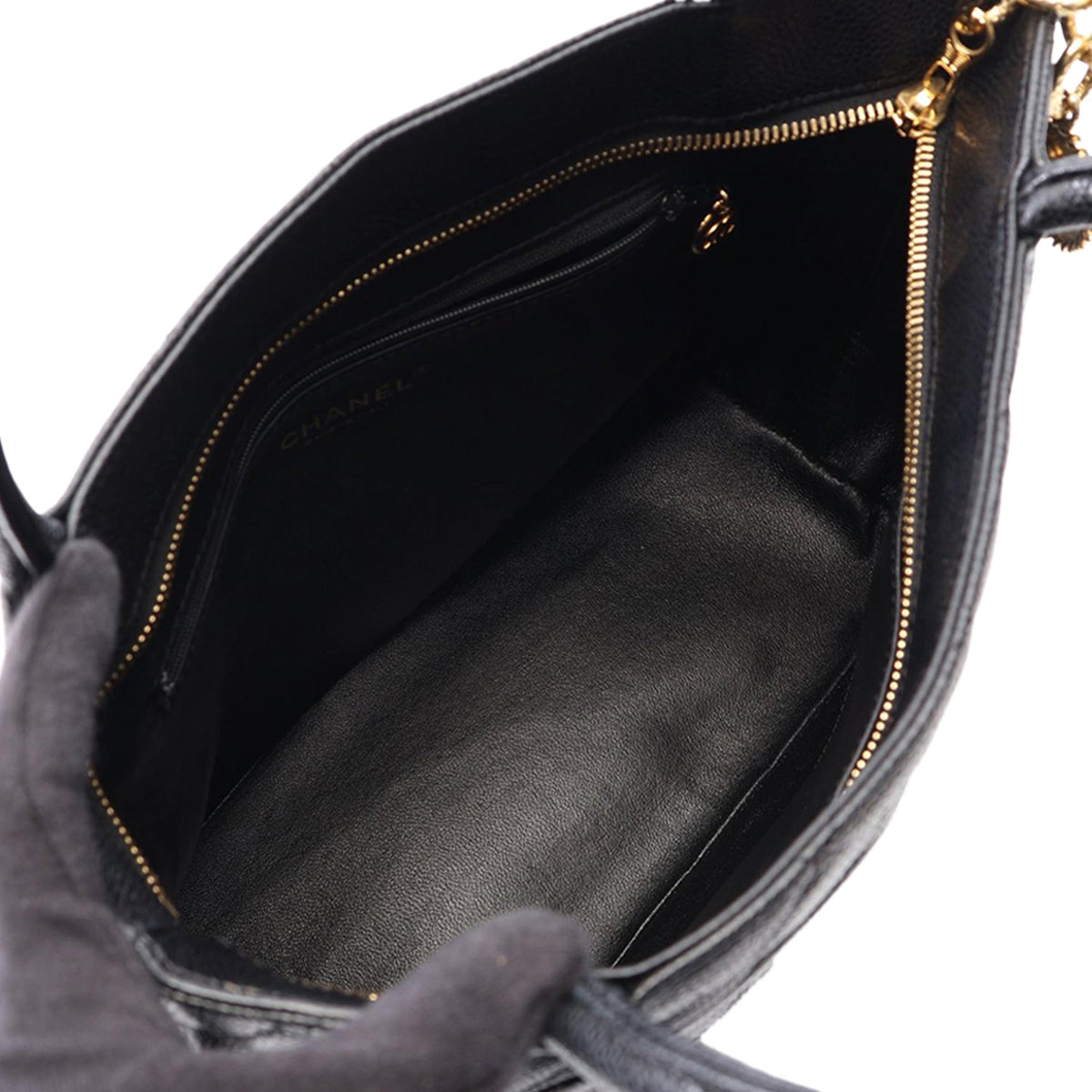 Chanel Caviar Medallion Tote