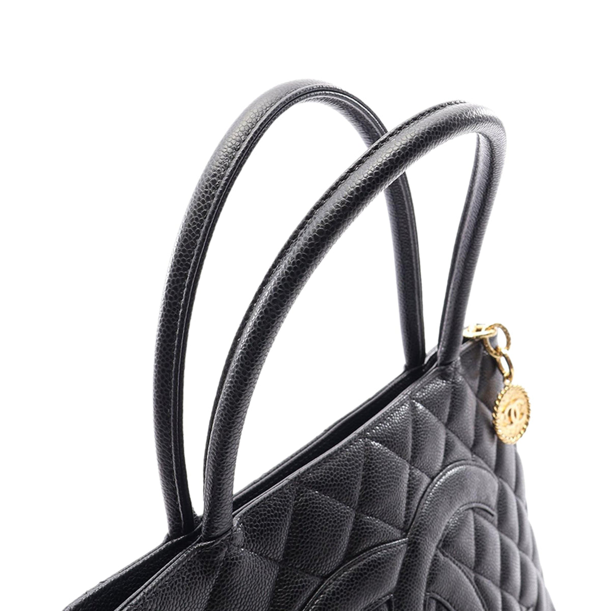 Chanel Caviar Medallion Tote