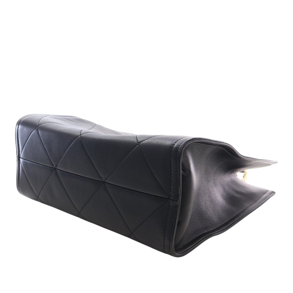 Chanel CC Quilted Lambskin Shopping Tote