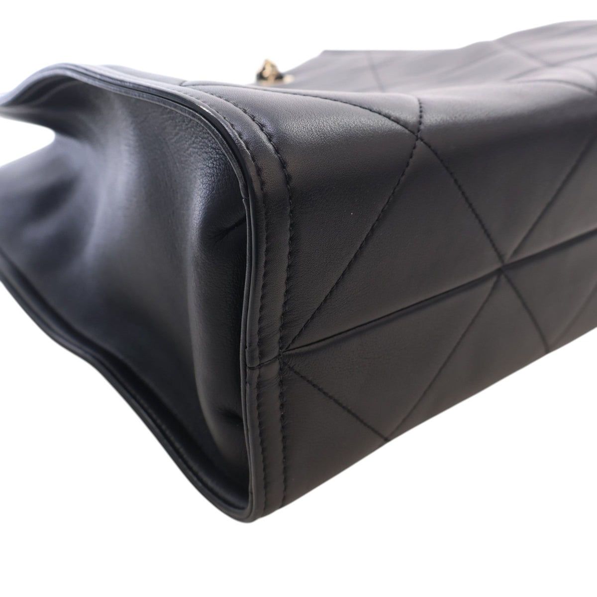 Chanel CC Quilted Lambskin Shopping Tote