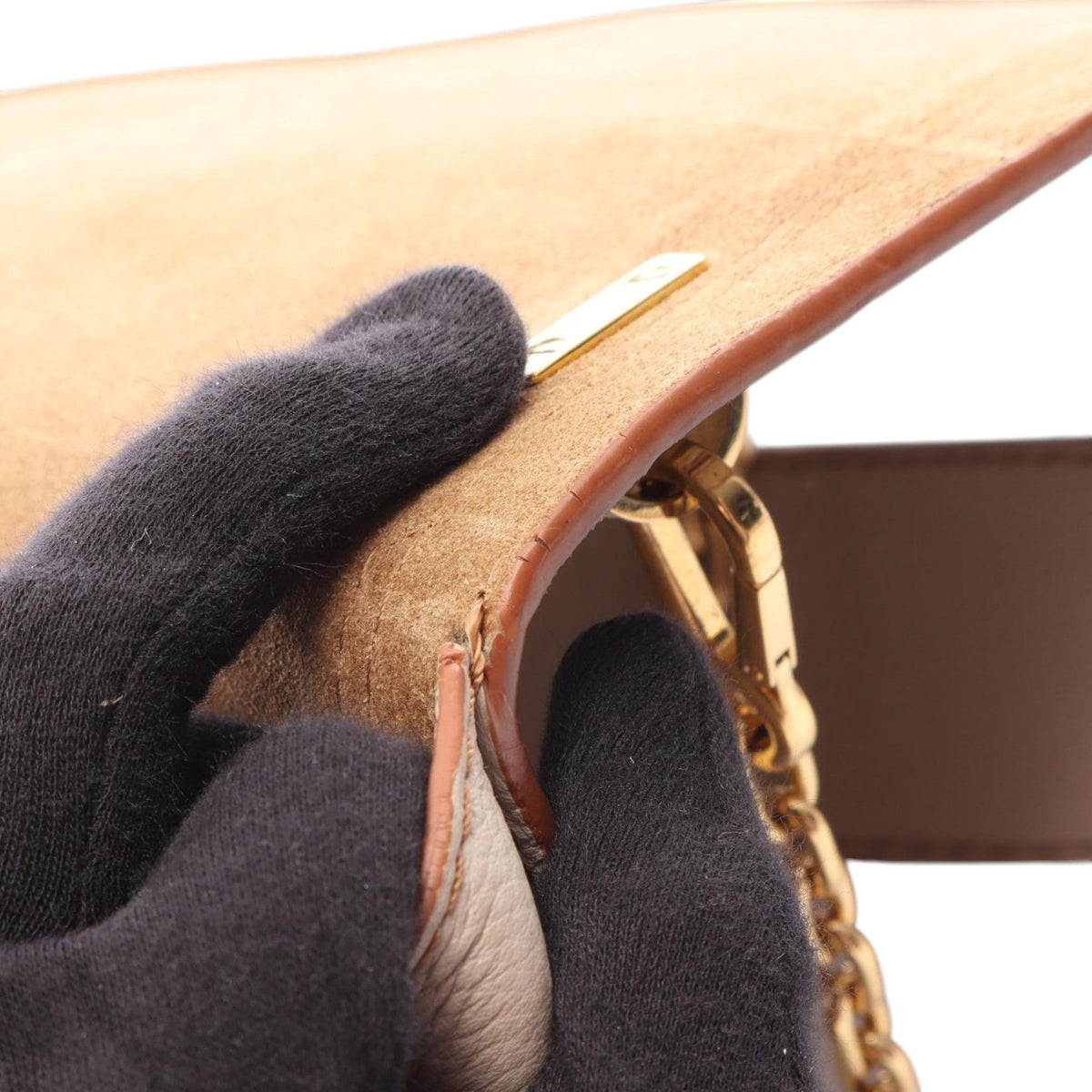 LOEWE Grained Calfskin Barcelona Soft Satchel