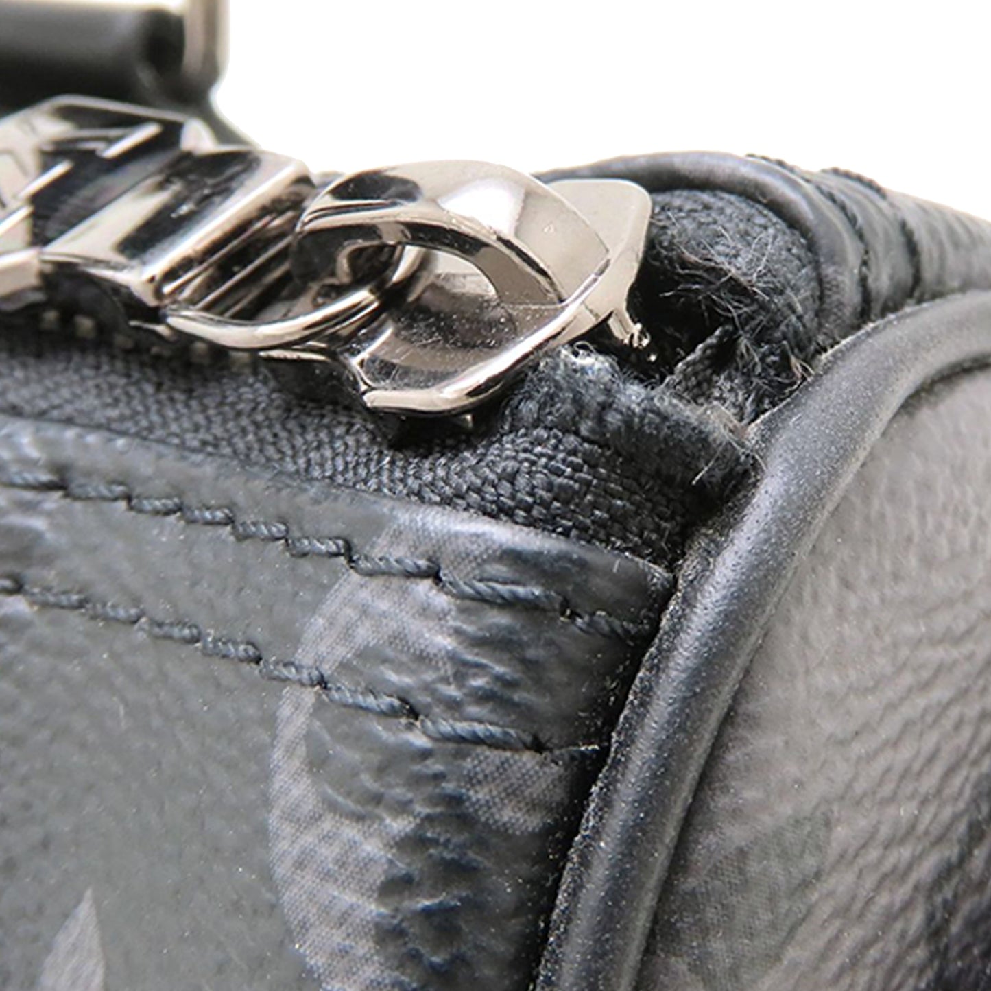 Louis Vuitton Monogram Eclipse Reverse Keepall Bandouliere 25