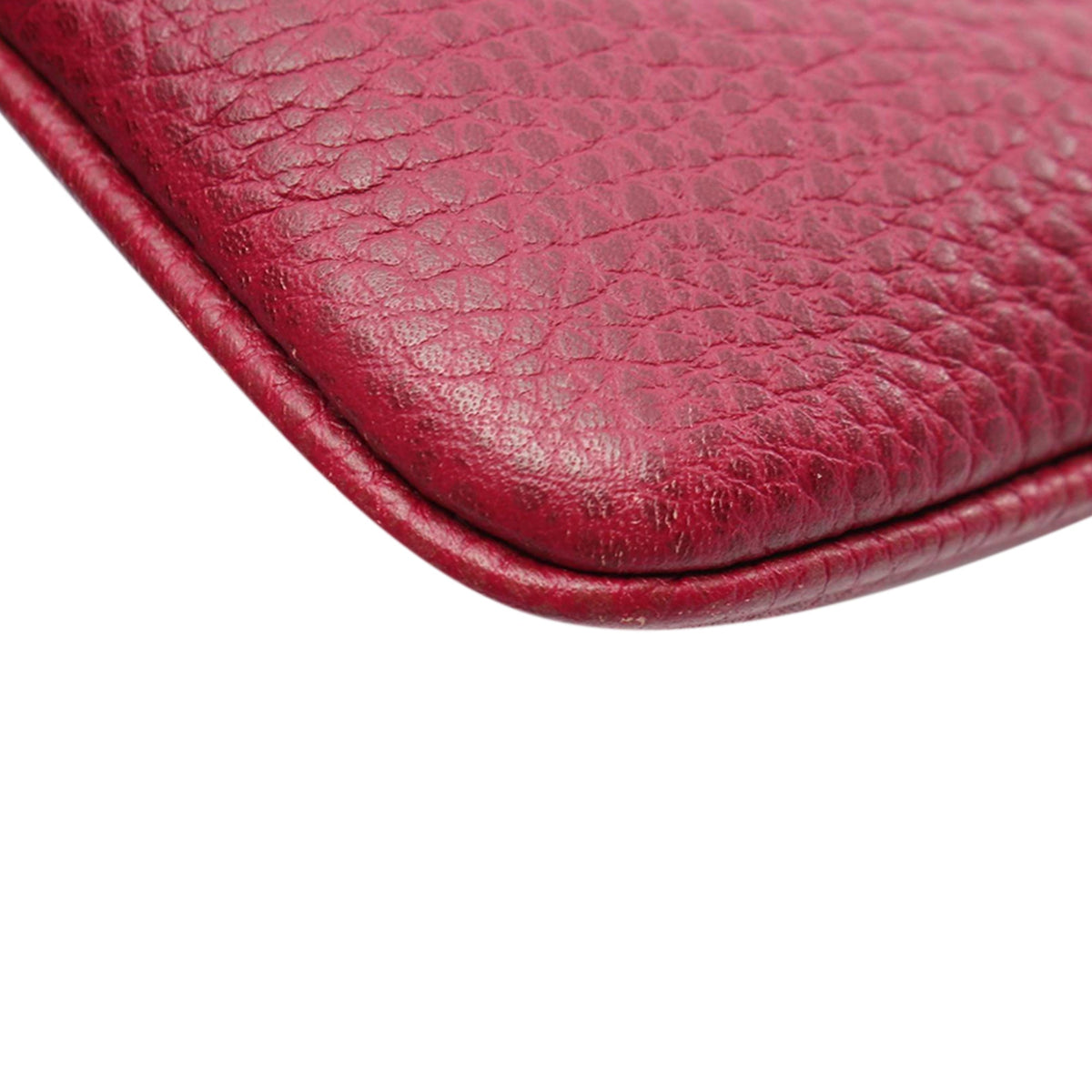 LOEWE Calf Leather Crossbody — Red