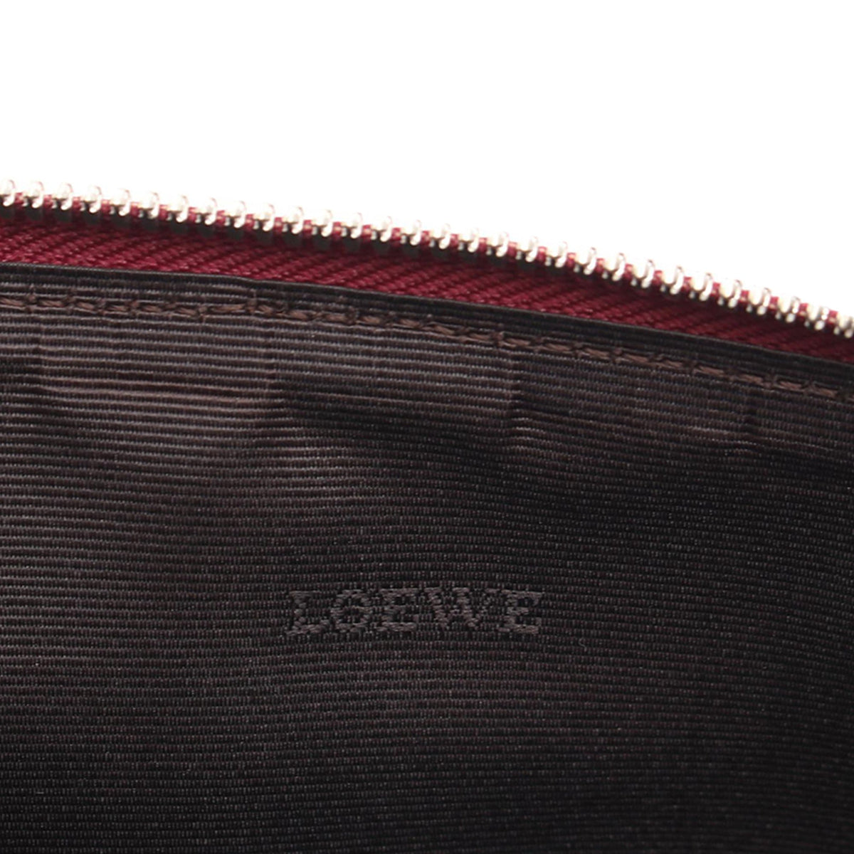 LOEWE Calf Leather Crossbody — Red