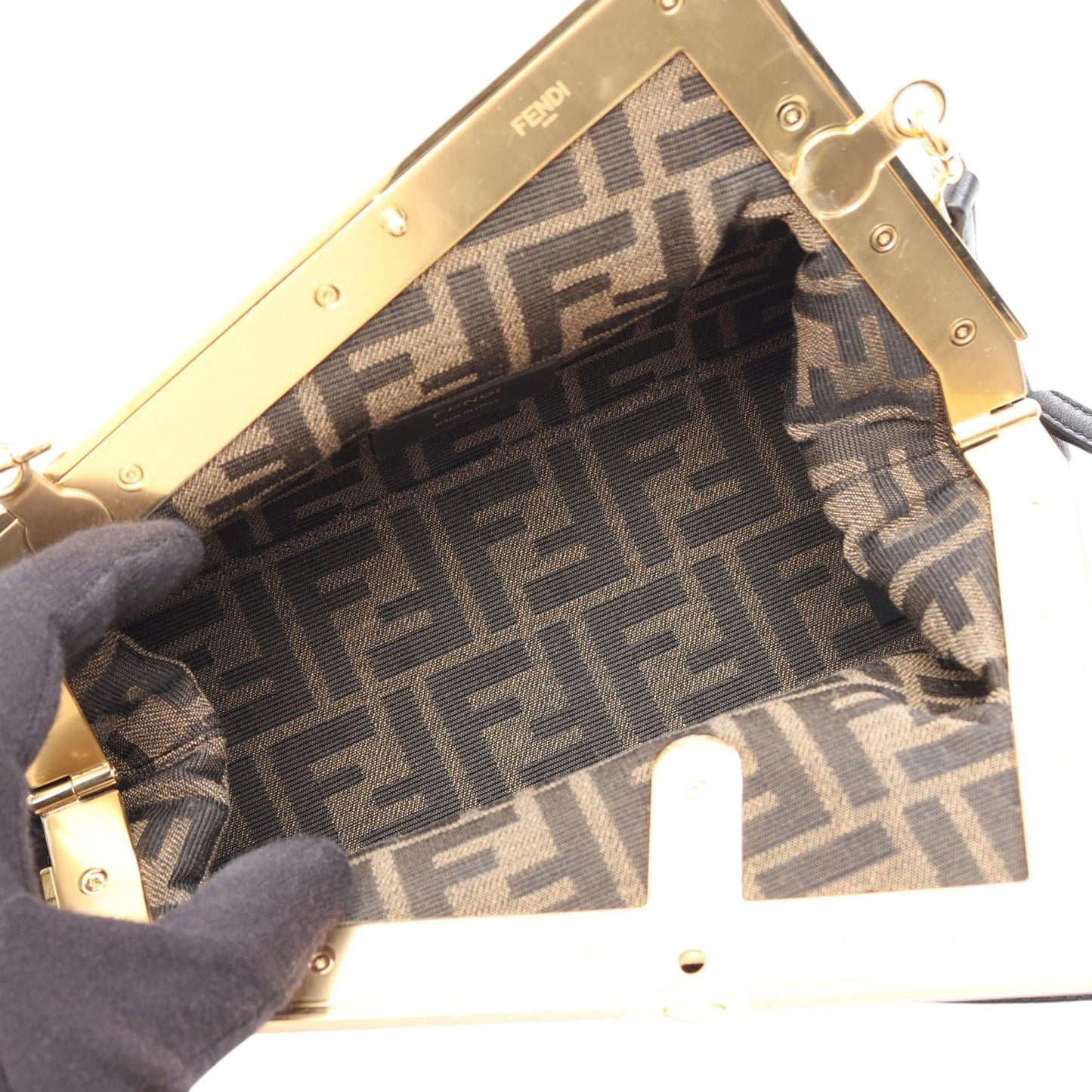 Fendi Small Nappa Fendi First Crossbody