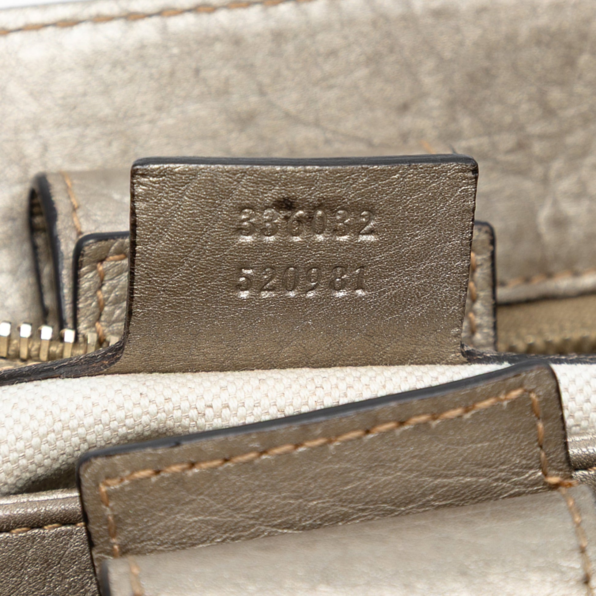 Gucci Small Calfskin Bamboo Shopper Satchel