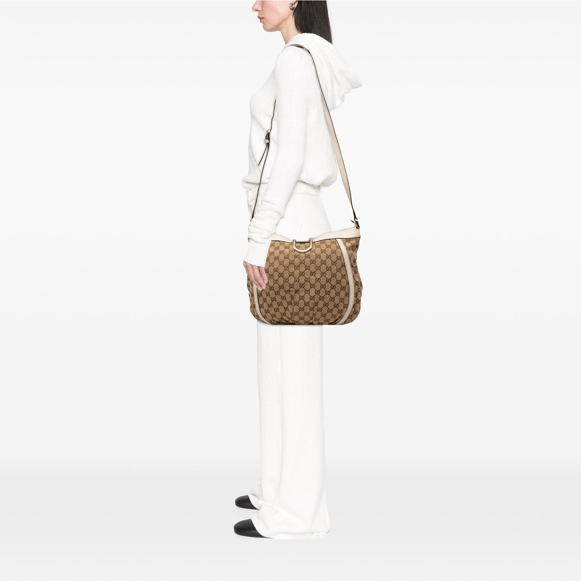 Gucci GG Canvas Abbey D Ring Crossbody