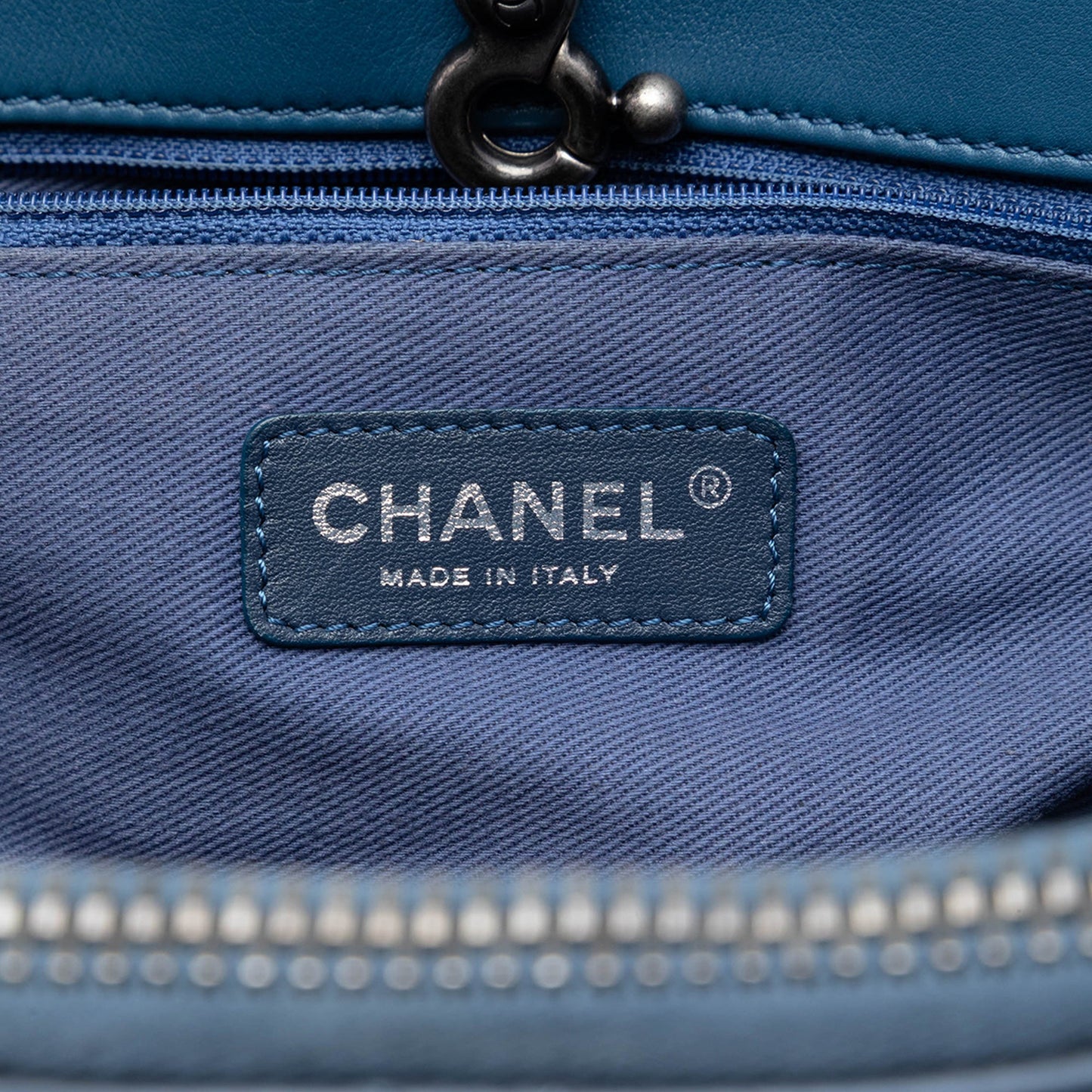 Chanel CC Quilted Aged Calfskin Bowling Bag